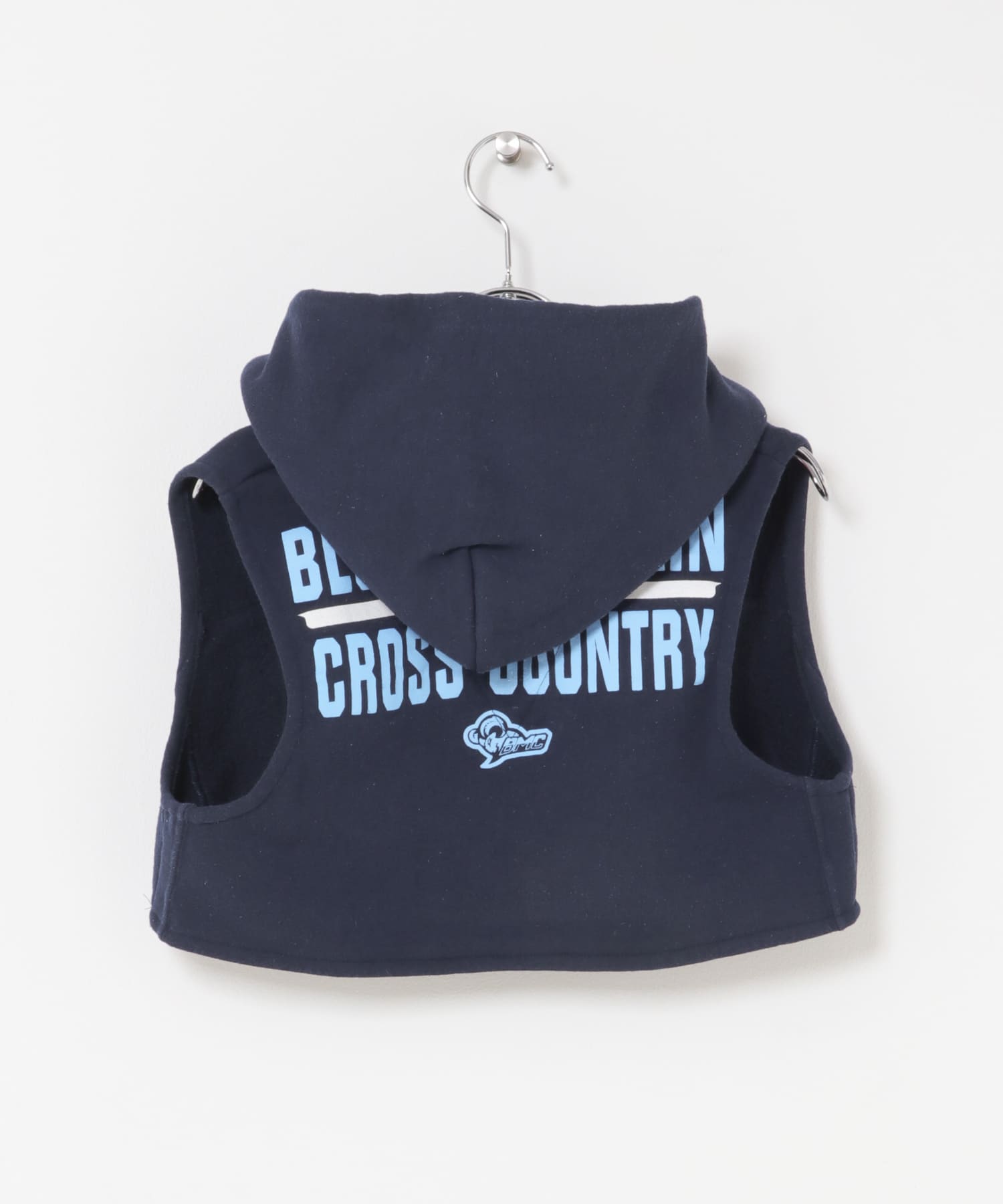 77circa　sweat hood vest navy 2 One