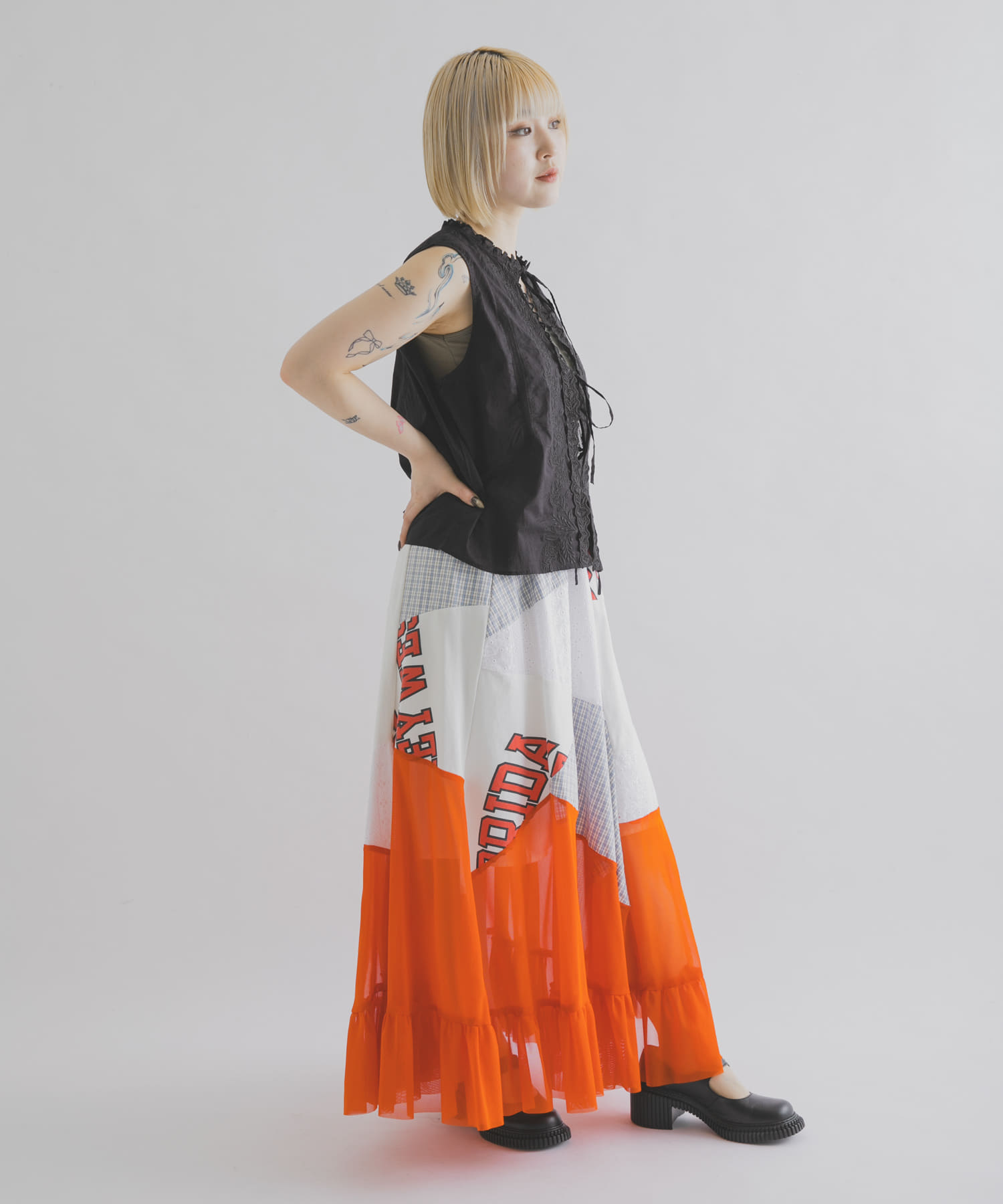 身長 : 156cm サイズ : Free