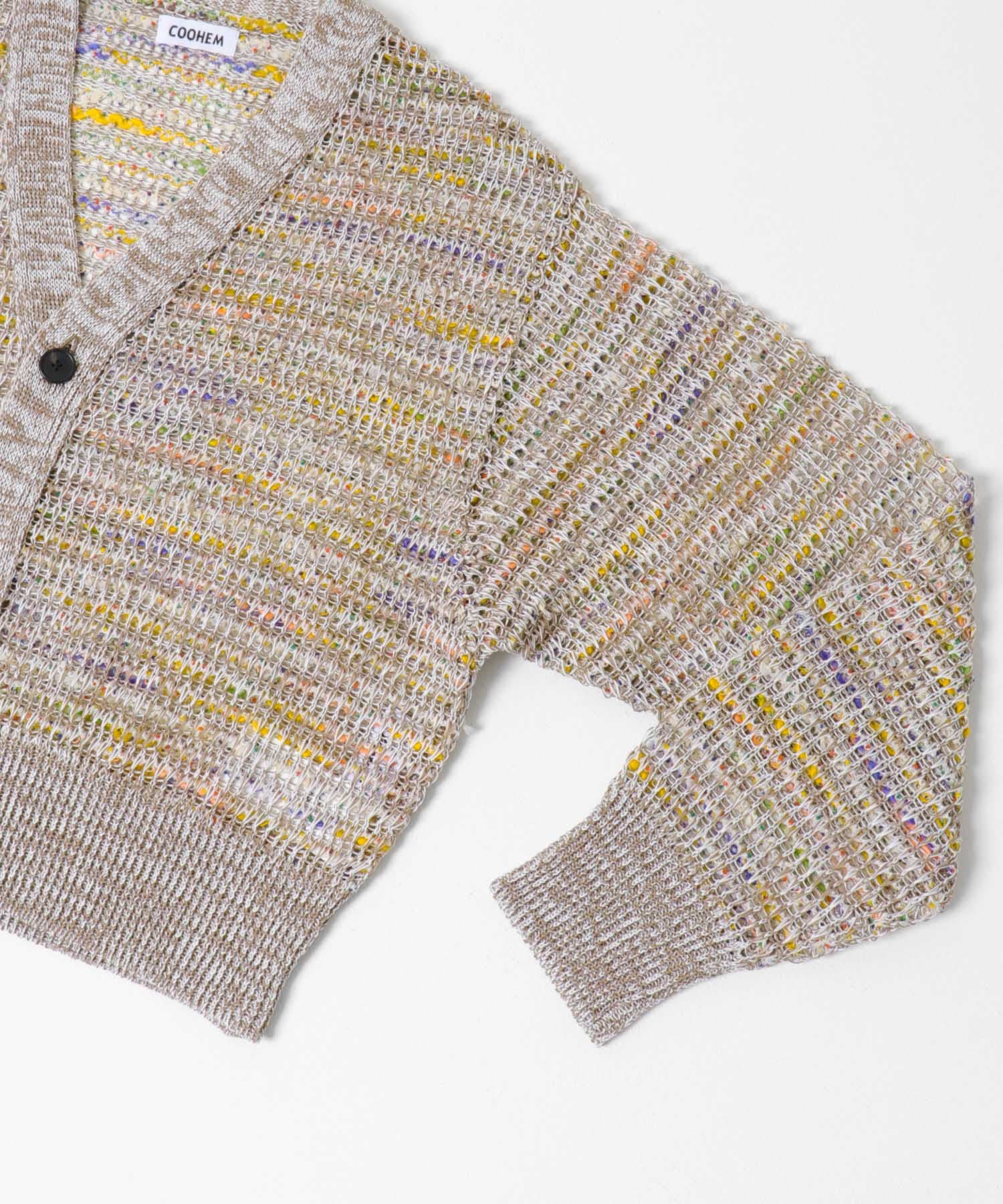 米富繊維　TWEEDY MESH KNIT C/D 41BEIGE Free