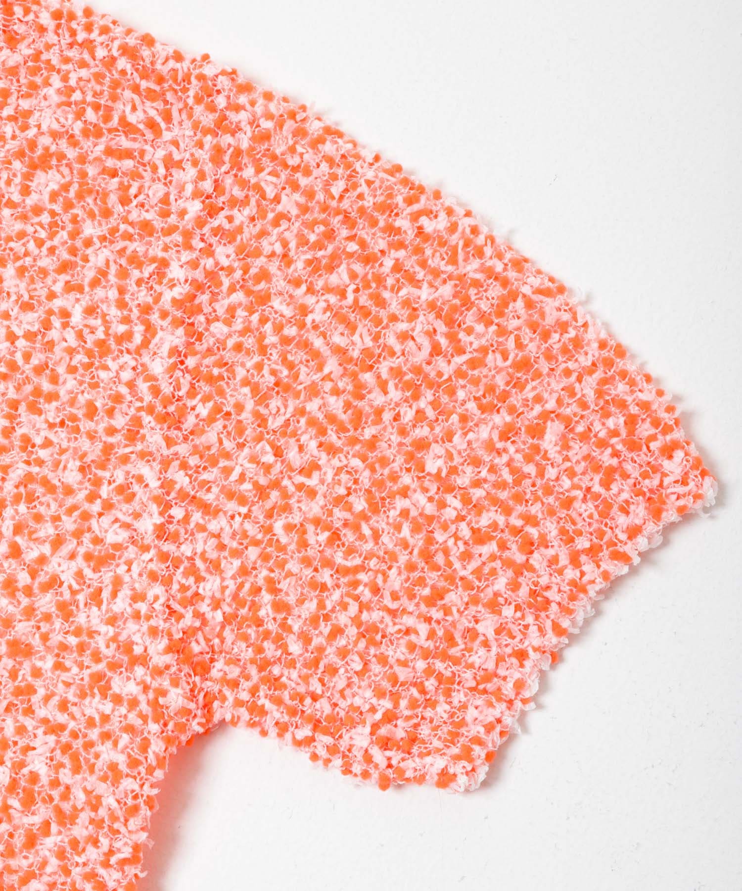 米富繊維　SHEER MOLE KNIT PULLOVER 24ORANGE Free