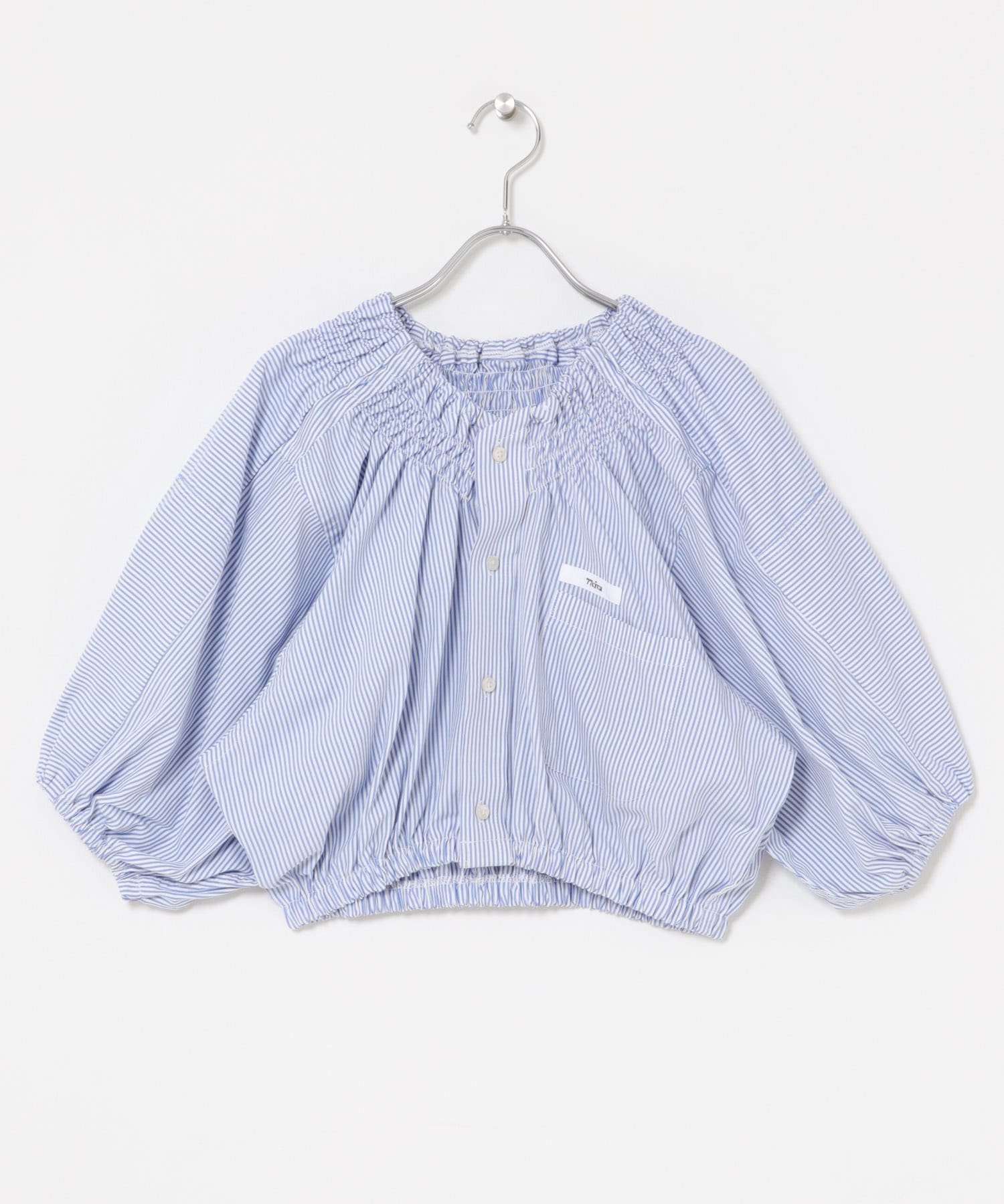 77circa　make shirring neck shirt
