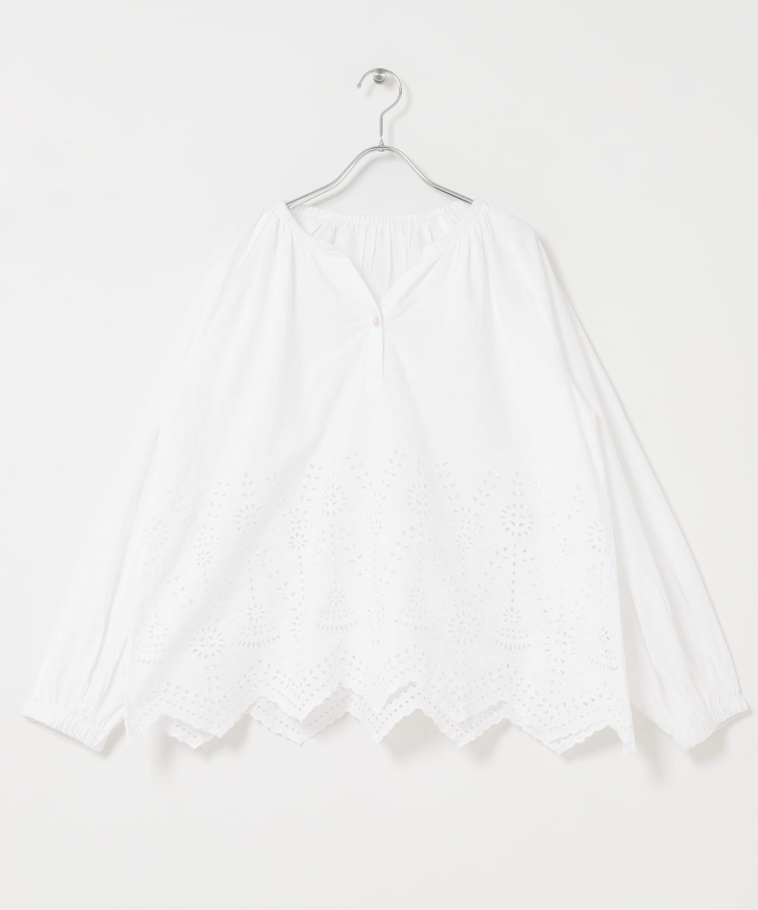 FANAKA　チュニックブラウス WHITE Free