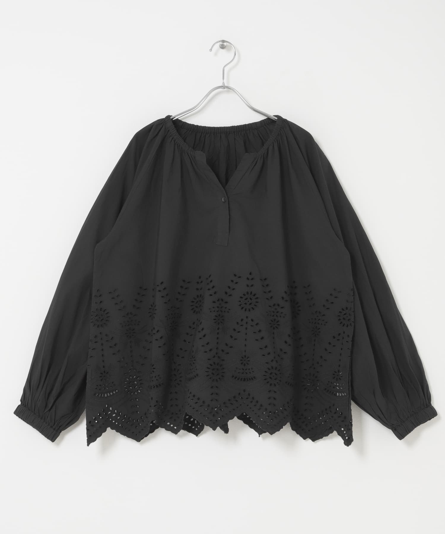 FANAKA　チュニックブラウス BLACK Free
