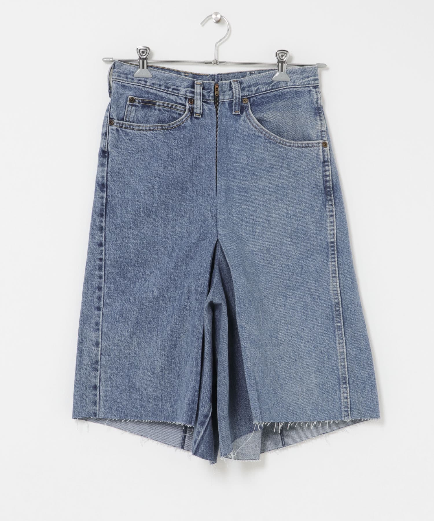 77circa　denim half pants