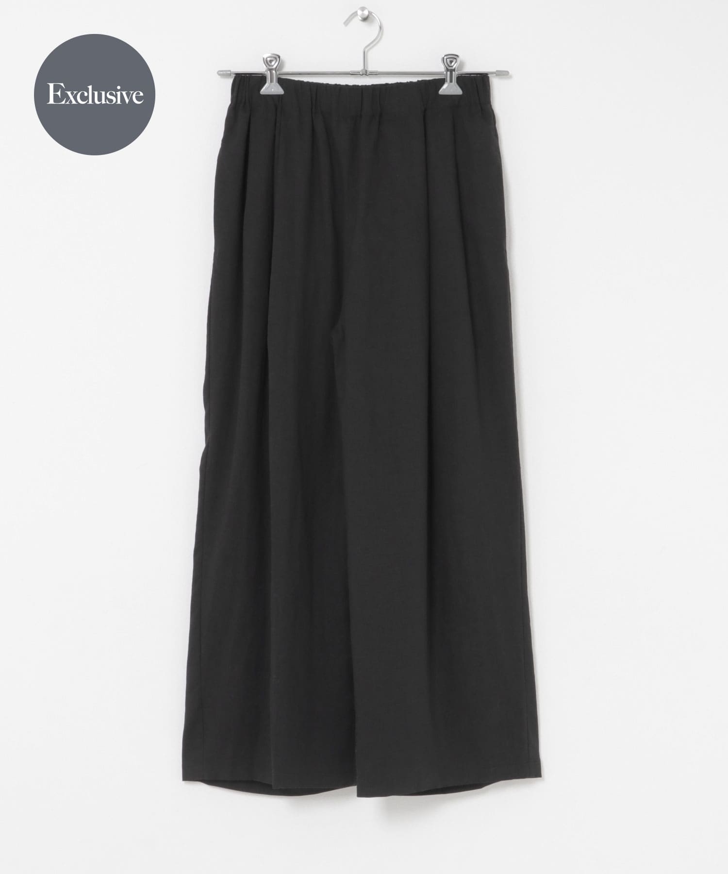 『別注』MIDIUMISOLID×THE GOODLAND MARKET　LINEN easy pants