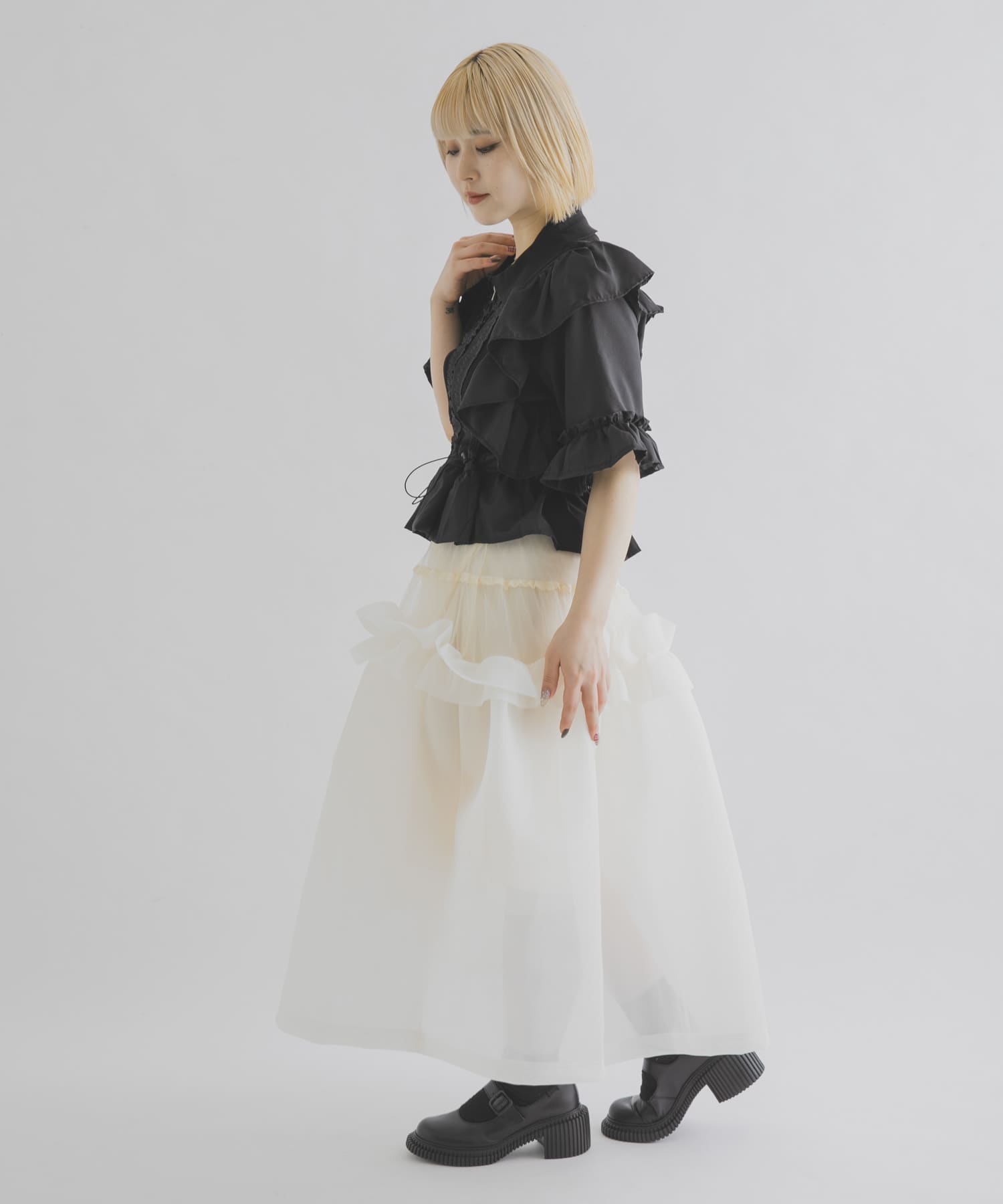 身長 : 156cm サイズ : Free