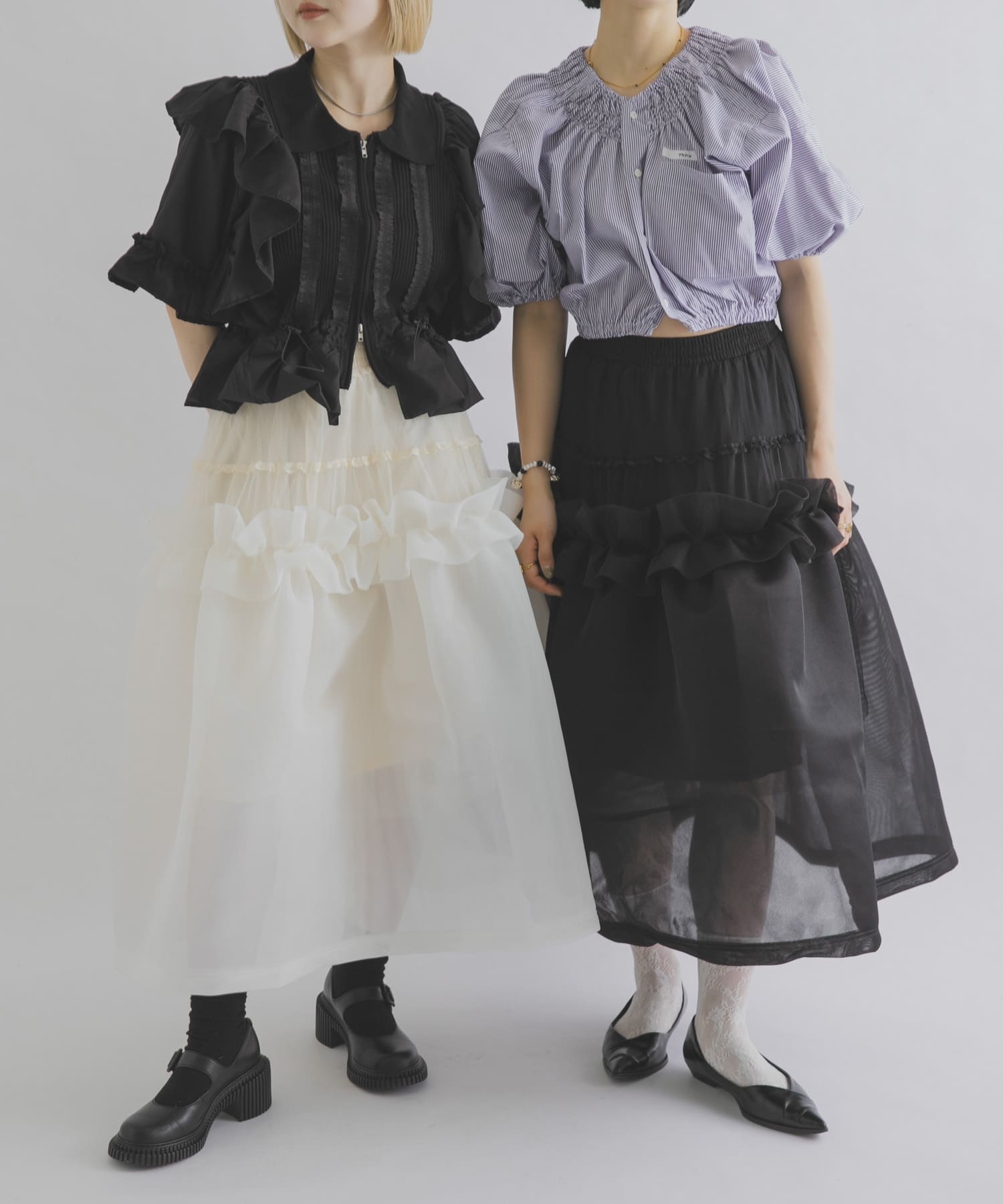 身長 : 156cm サイズ : Free, 身長 : 164cm サイズ : Free