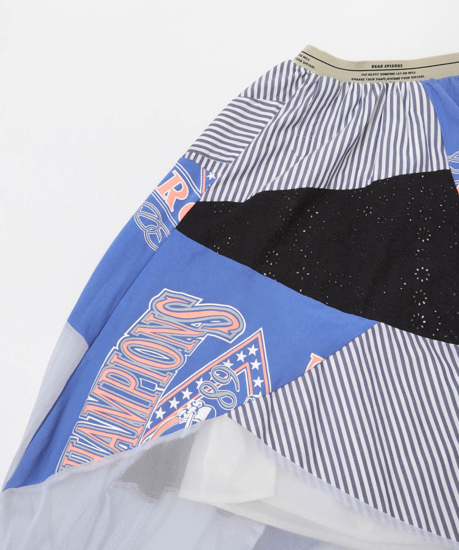 DEAR EPISODE　653 SKIRT BLUE1 Free