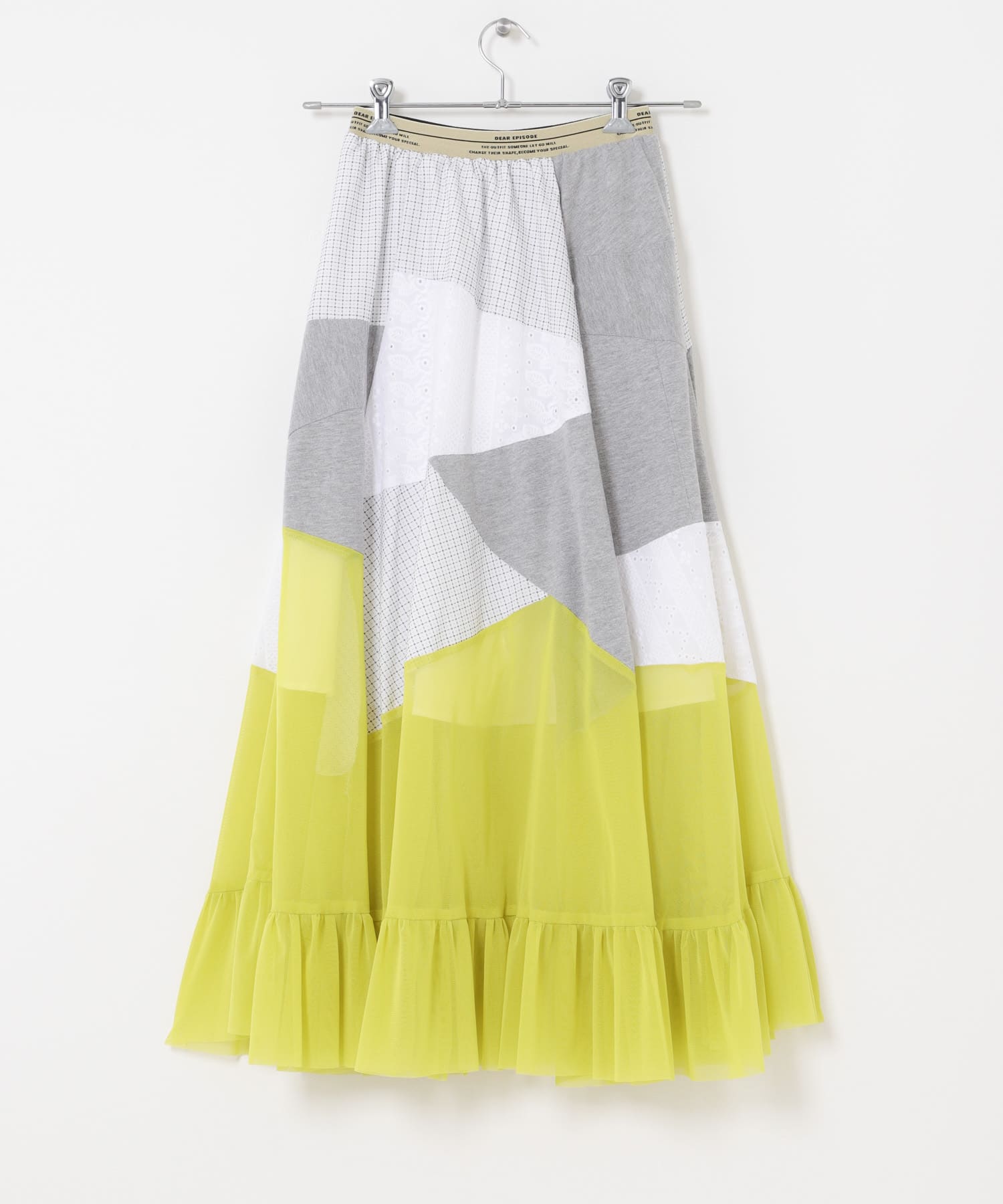 DEAR EPISODE　654 SKIRT YELLOW1 Free