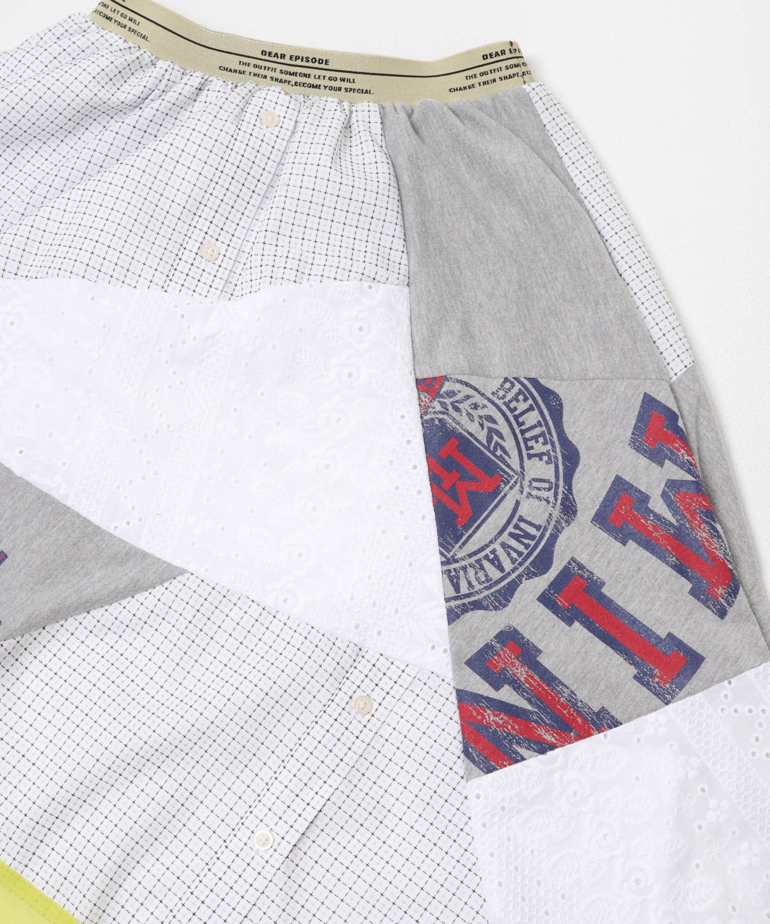 DEAR EPISODE　654 SKIRT YELLOW1 Free