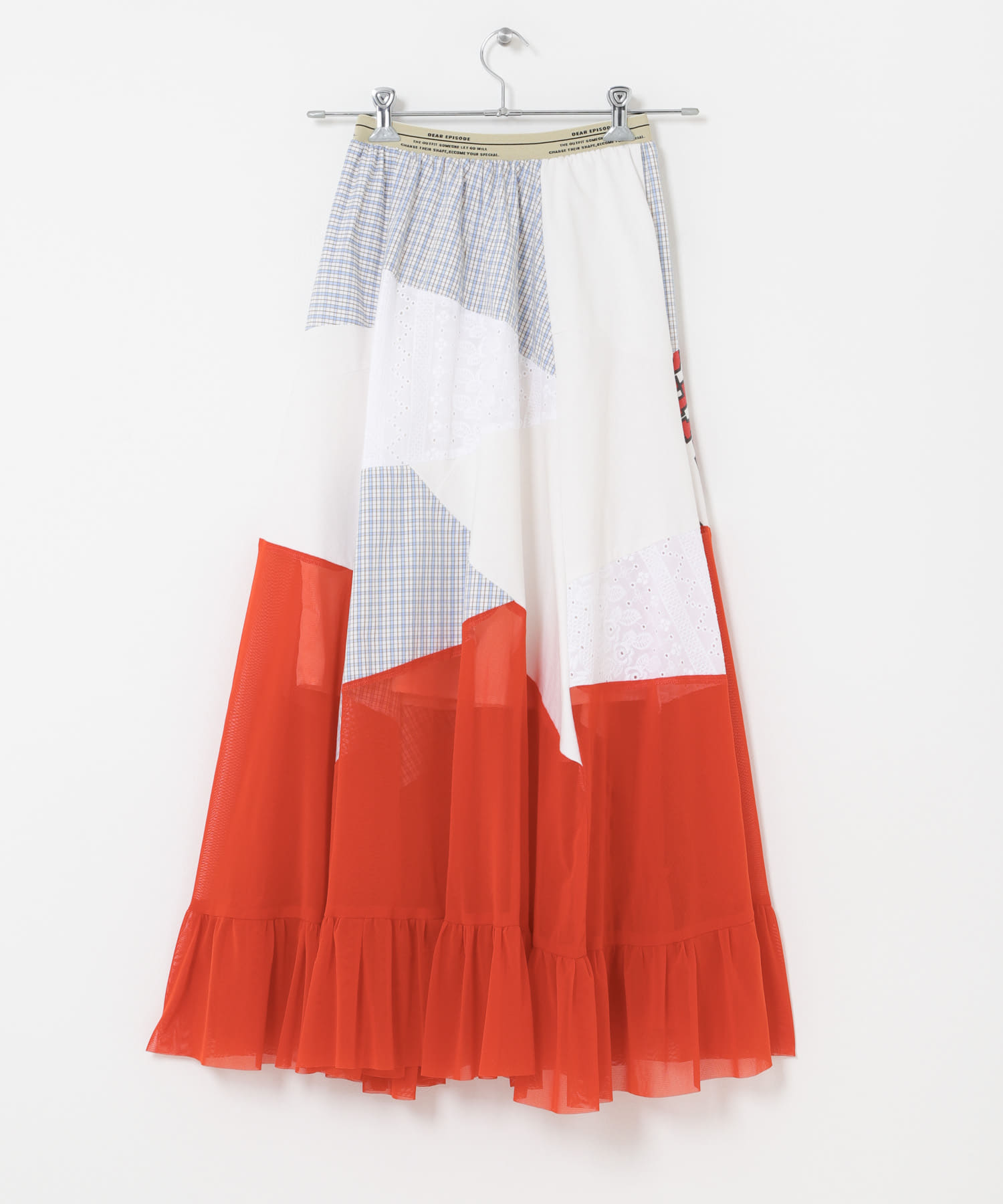 DEAR EPISODE　655 SKIRT ORANGE1 Free