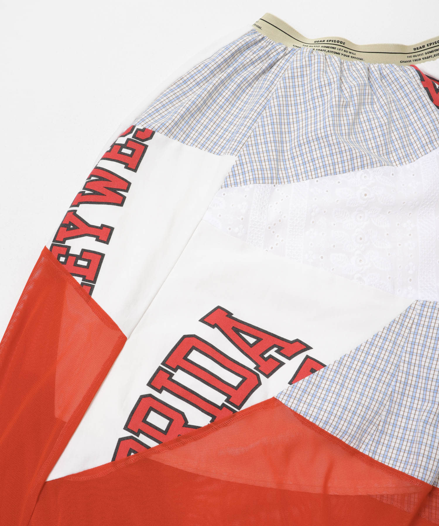 DEAR EPISODE　655 SKIRT ORANGE1 Free