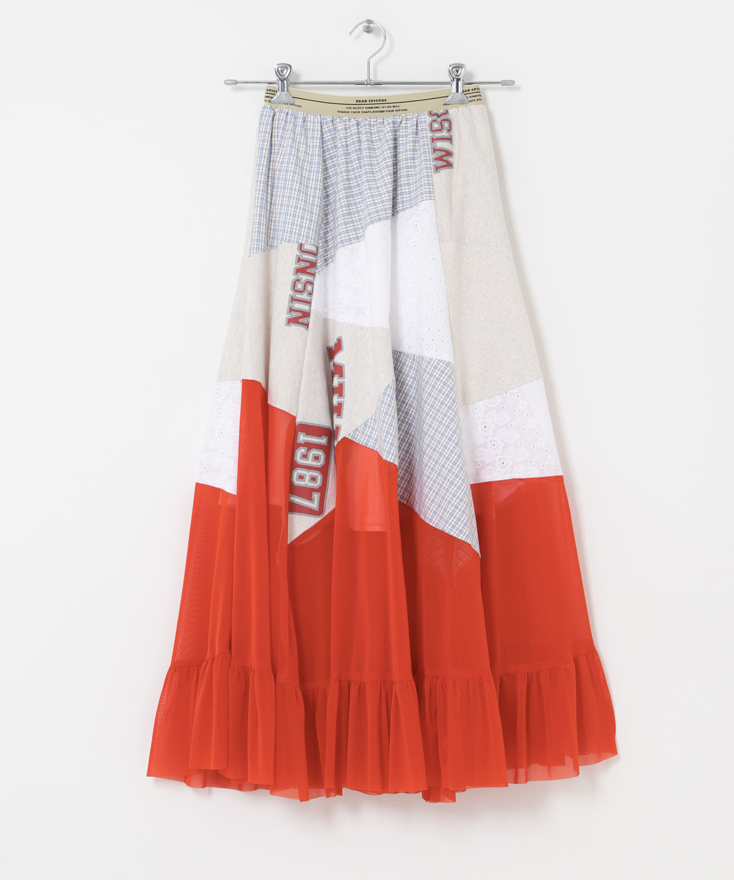 DEAR EPISODE　655 SKIRT ORANGE2 Free