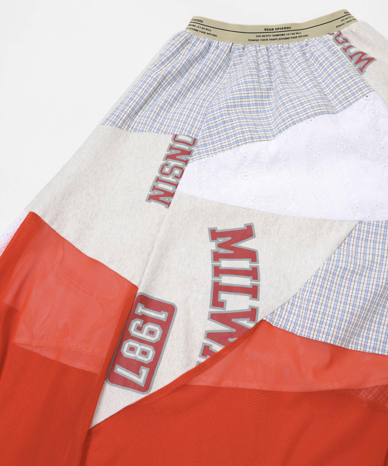 DEAR EPISODE　655 SKIRT ORANGE2 Free