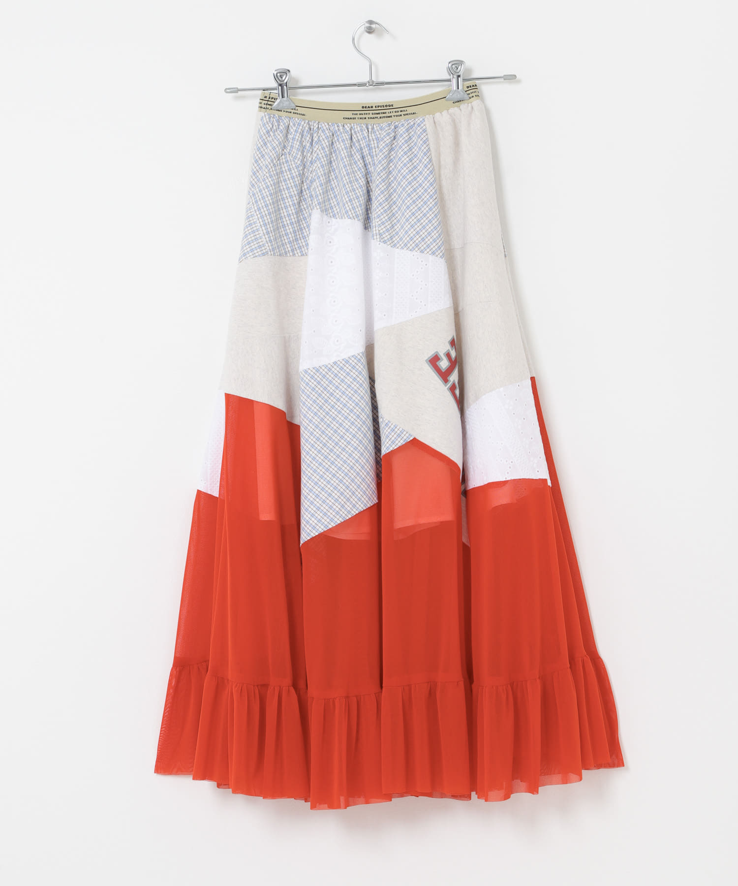 DEAR EPISODE　655 SKIRT ORANGE2 Free