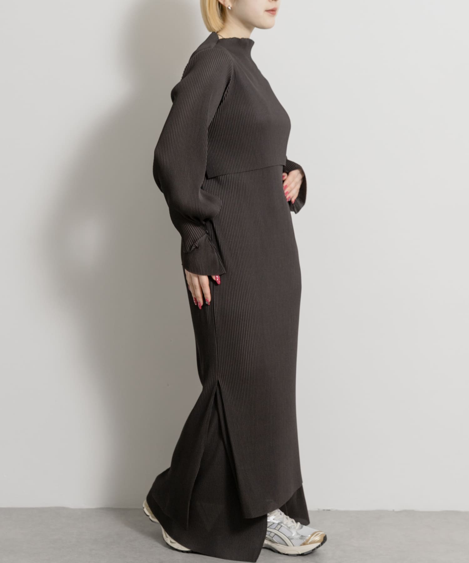 Jens UNDER PULLOVER DRESS 1(1 CHARCOAL): ワンピース｜URBAN