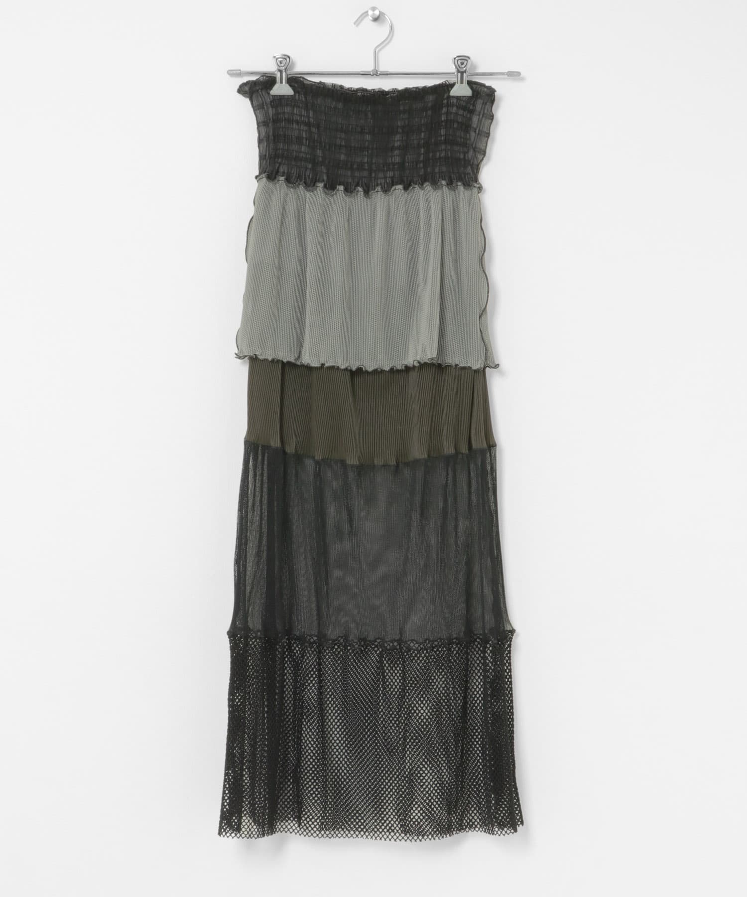 Ticien　RICRAC BUSTIER SKIRT