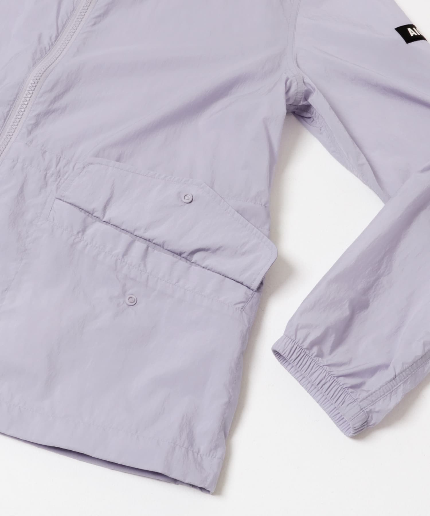 AIGLE　超軽量 撥水 UVカット フーディショートジャケット LILAS 36