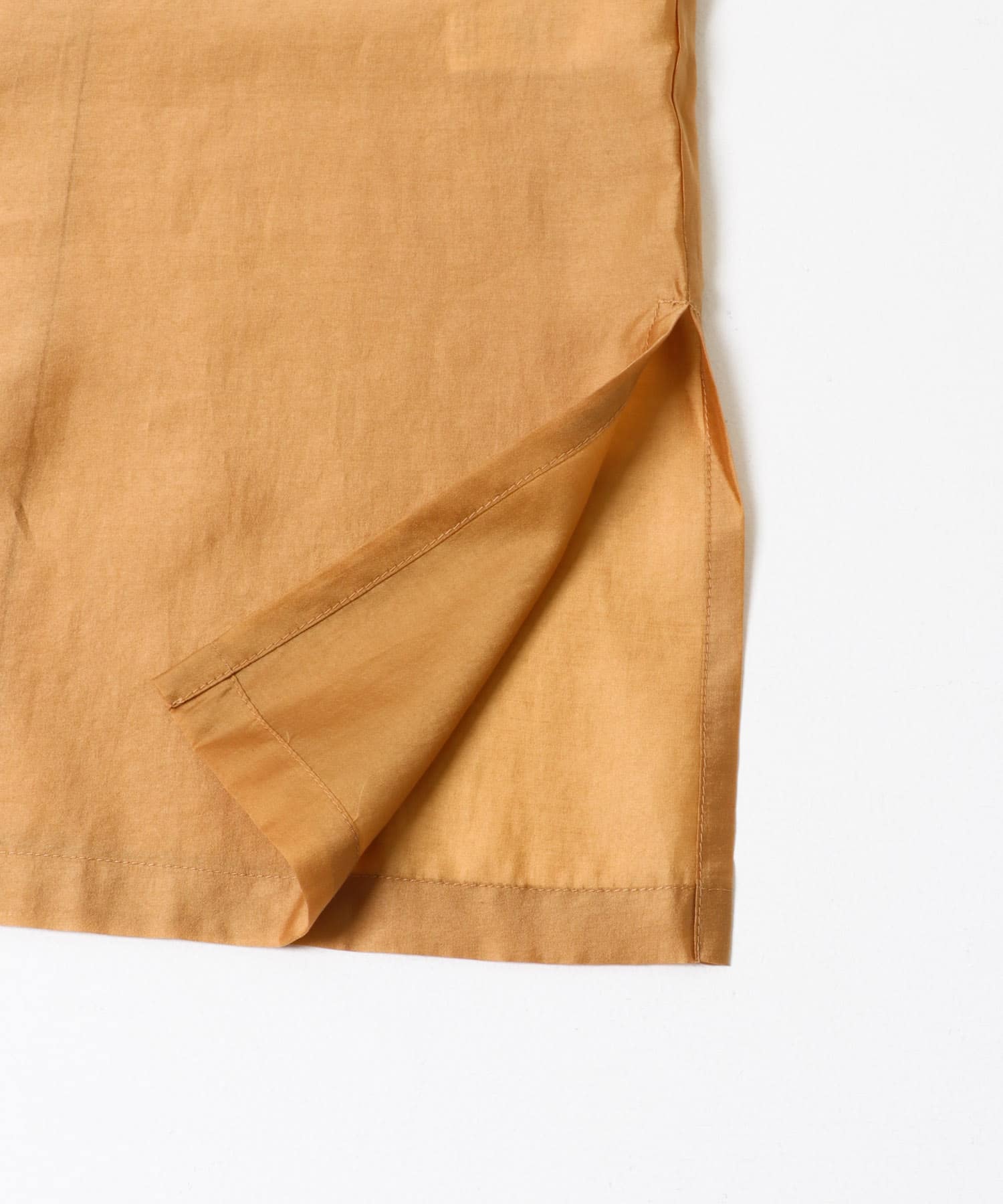 『別注』MIDIUMISOLID×THE GOODLAND MARKET　sheer shirt jacket ORANGE Free