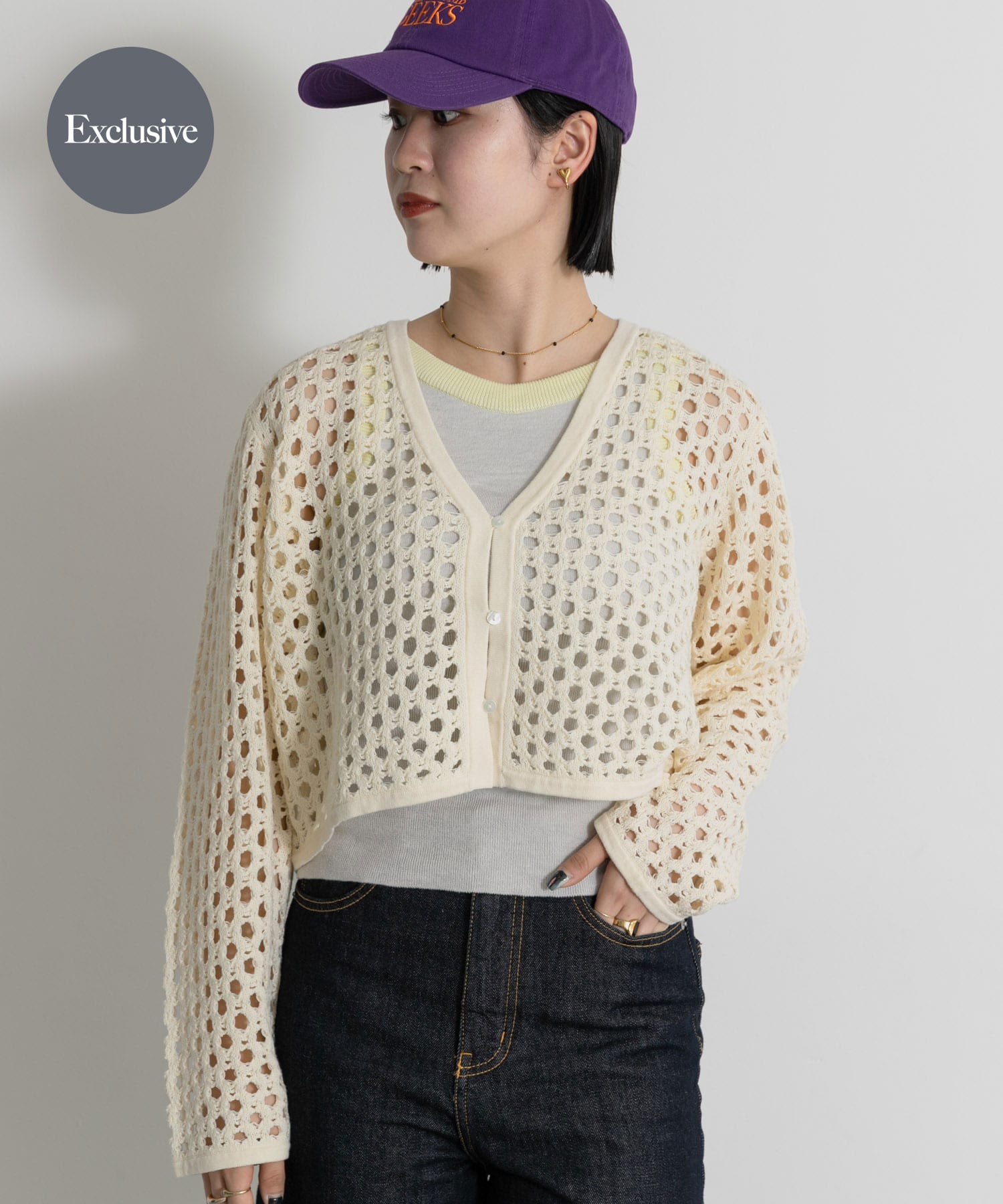 『別注』MidiUmi x THE GOODLAND MARKET　LACE KNIT CD