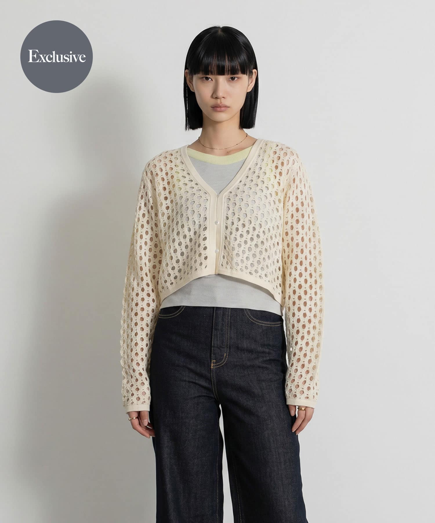 『別注』MidiUmi x THE GOODLAND MARKET　LACE KNIT CD