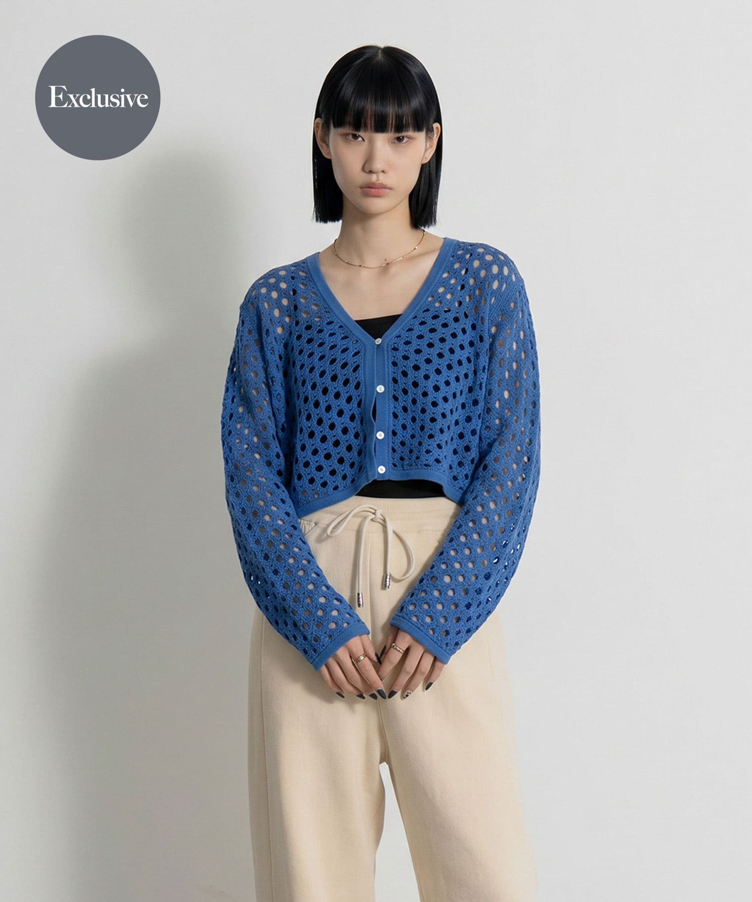 『別注』MidiUmi x THE GOODLAND MARKET　LACE KNIT CD
