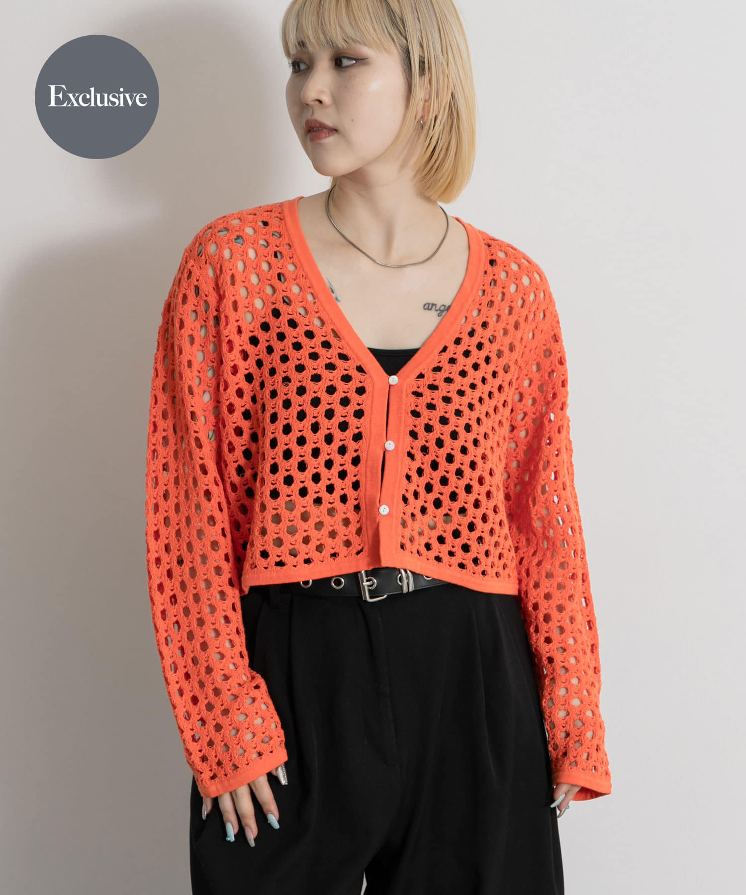 『別注』MidiUmi x THE GOODLAND MARKET　LACE KNIT CD
