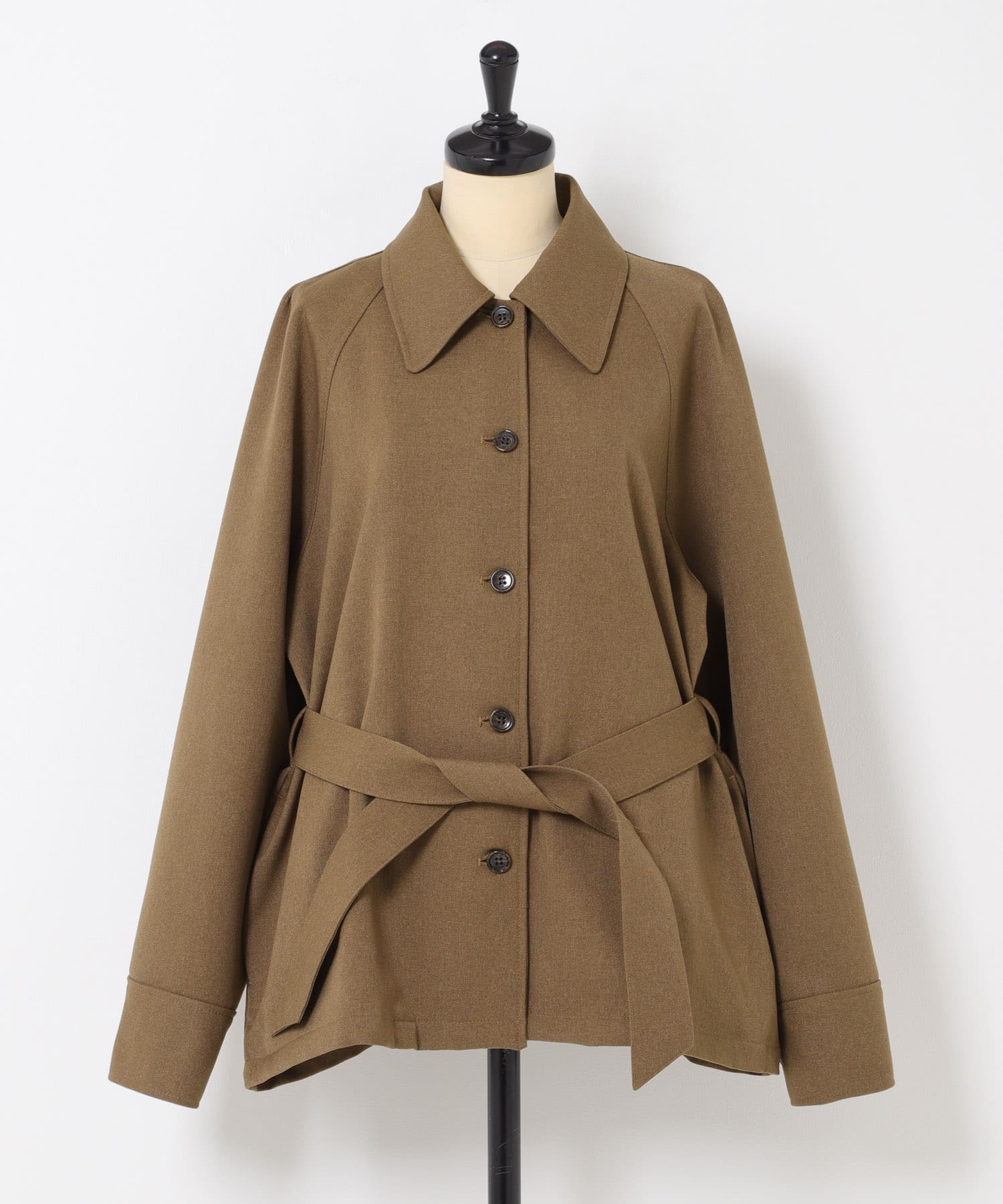 MIDIUMISOLID　soutien collar shirt jacket