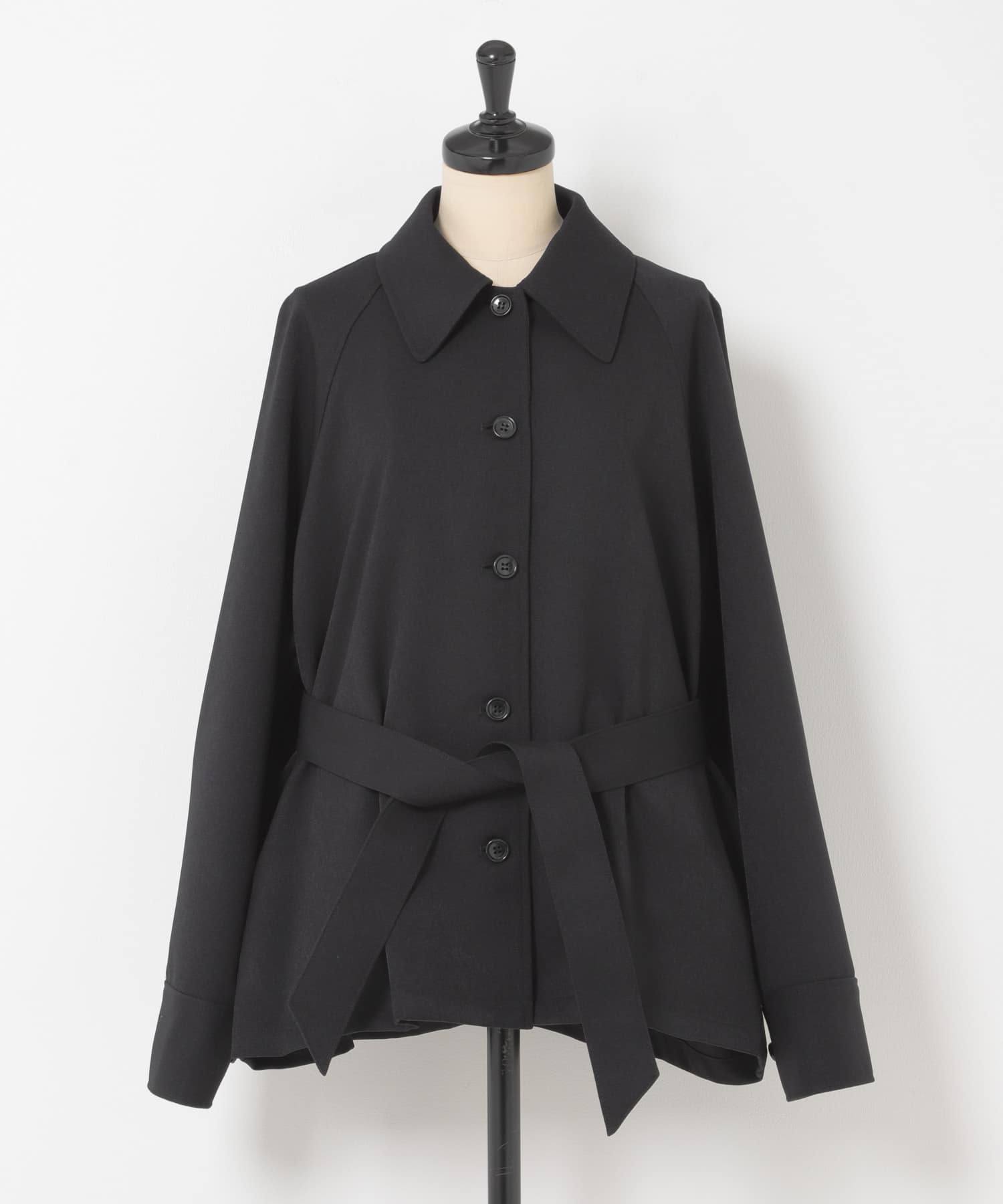 MIDIUMISOLID　soutien collar shirt jacket