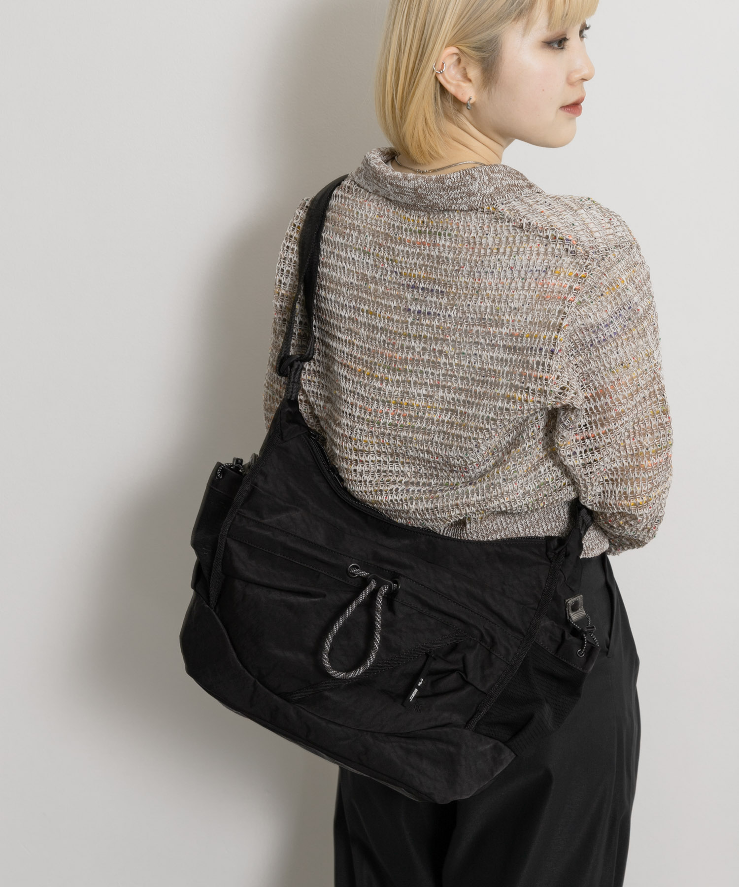 F/CE.　TEXTURED 2WAY SHOULDER TOTE