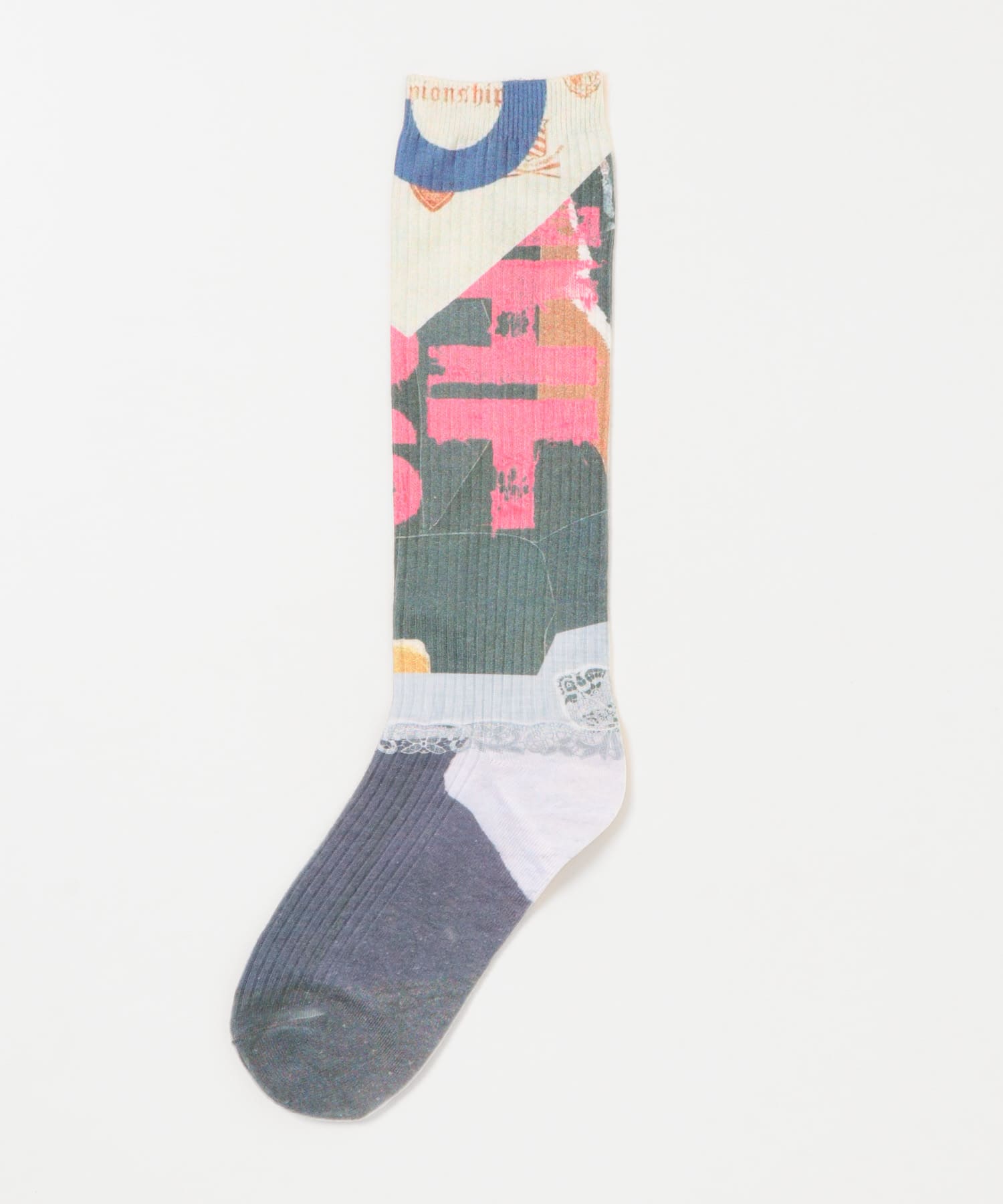 old honey　52℃ SOCKS PATTERN A S