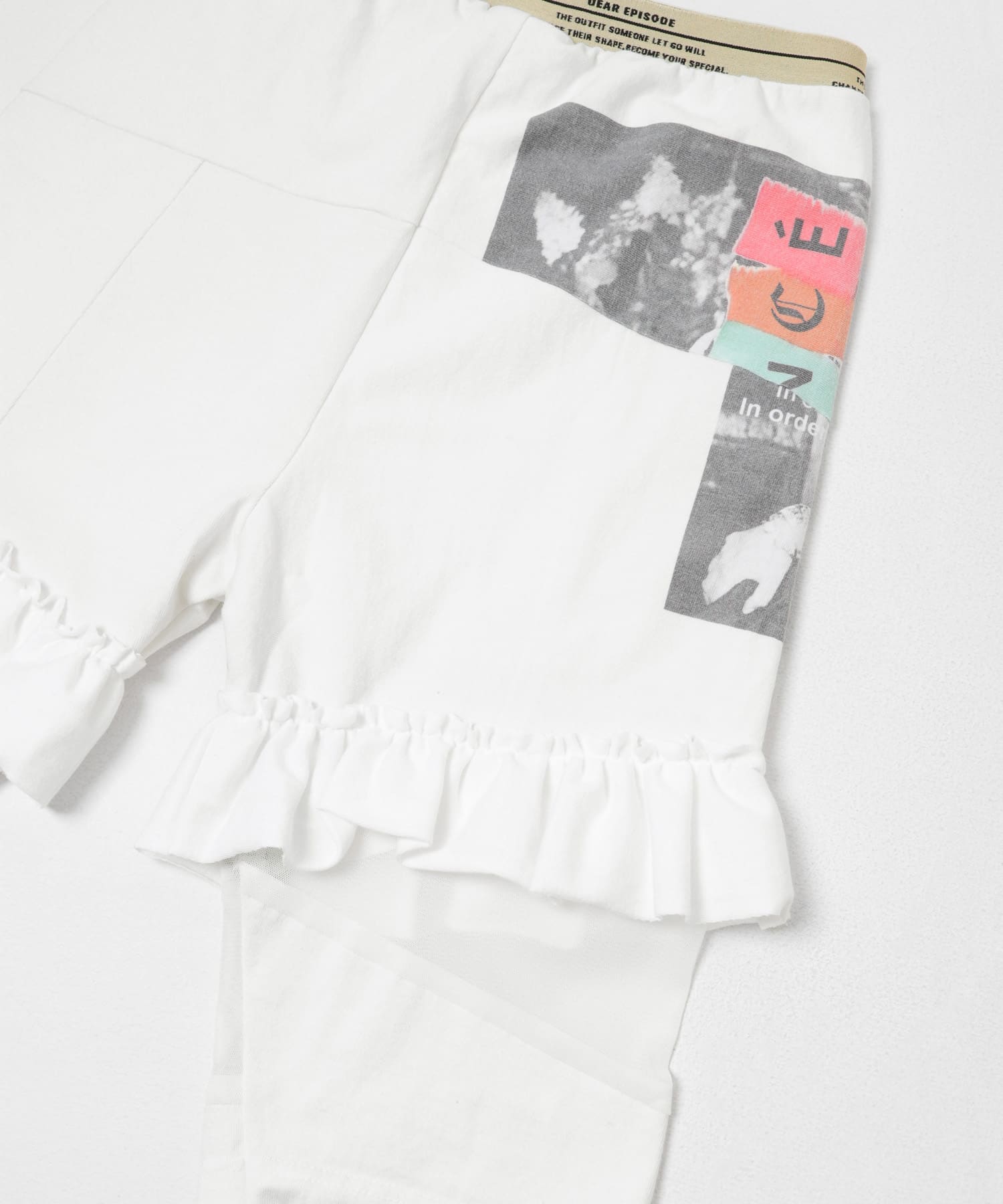 DEAR EPISODE　646 LEGGINGS White1 Free