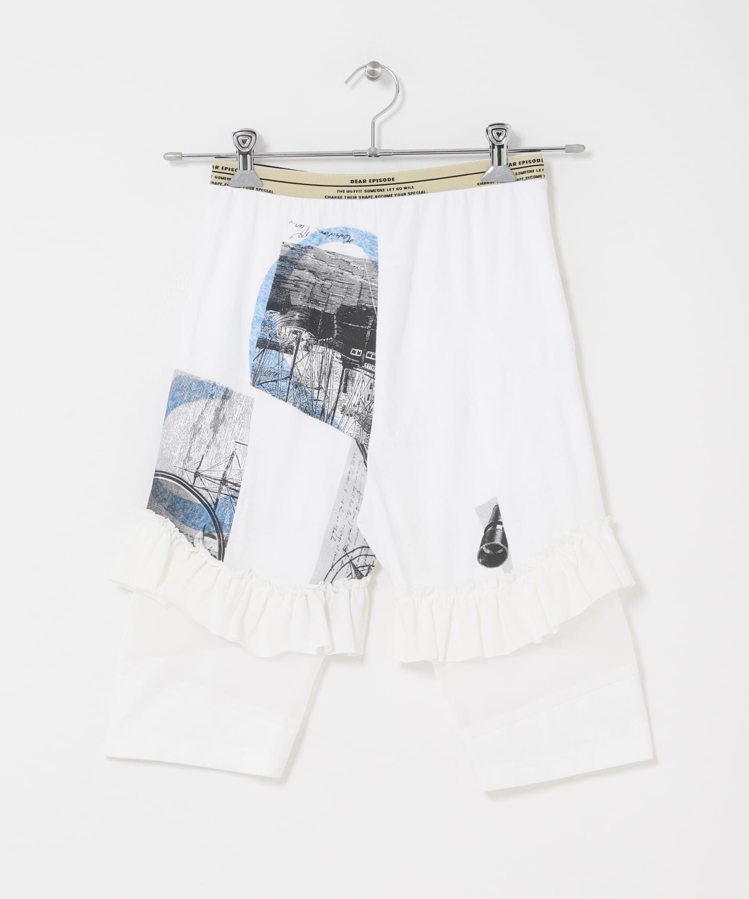 DEAR EPISODE　646 LEGGINGS White2 Free