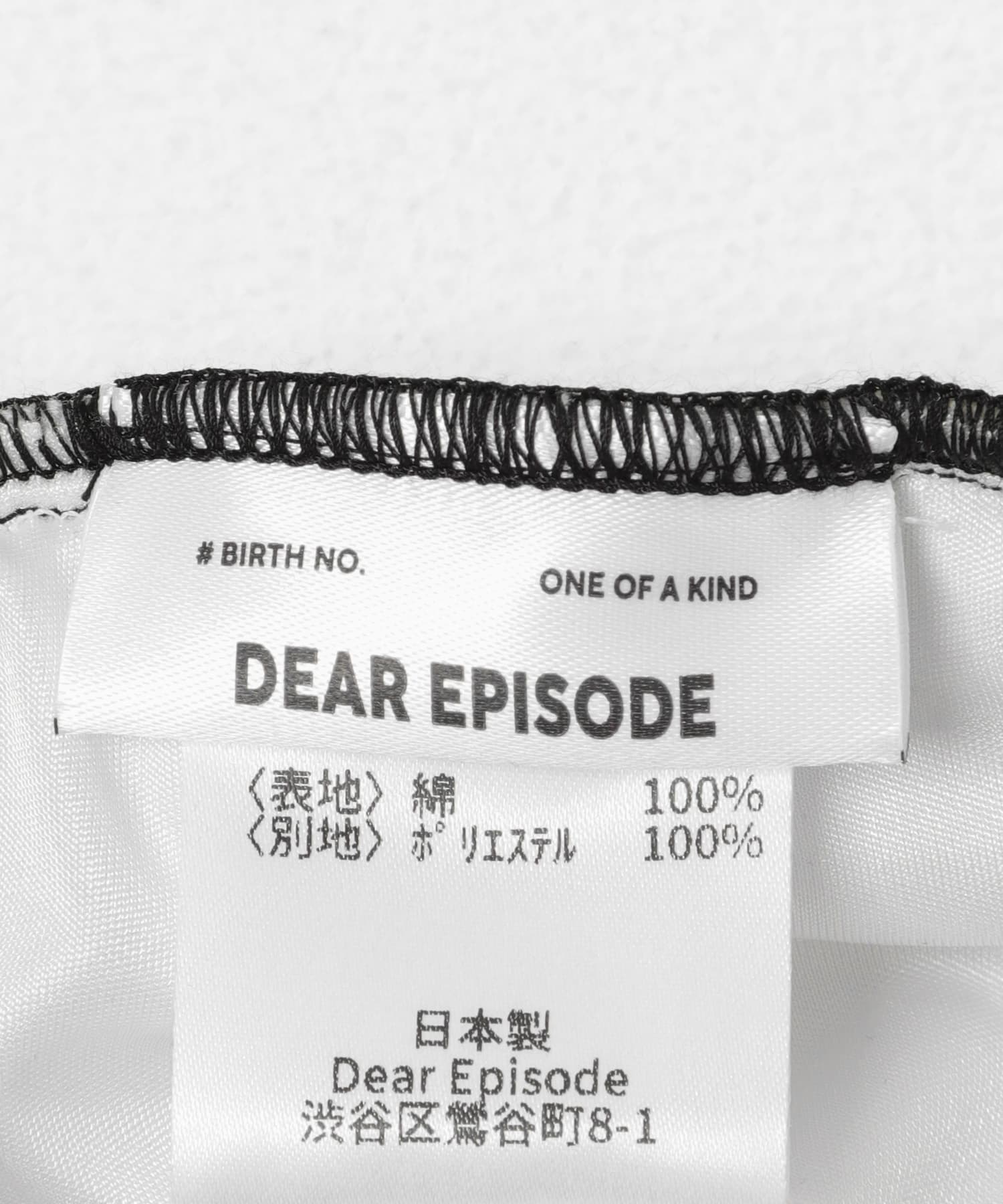 DEAR EPISODE　646 LEGGINGS White2 Free