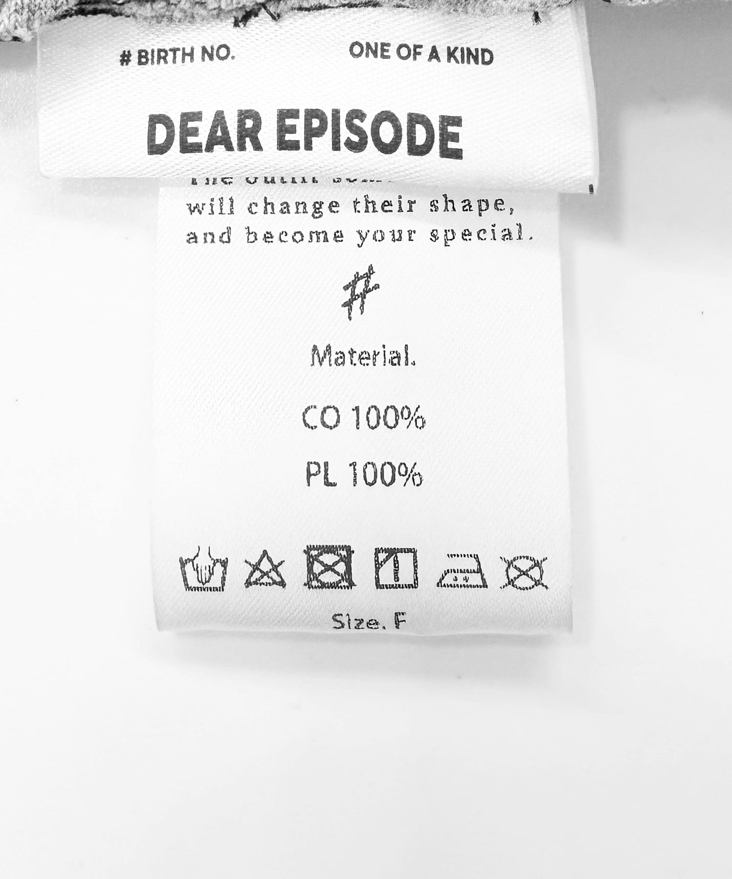 DEAR EPISODE　647 LEGGINGS Gray1 Free