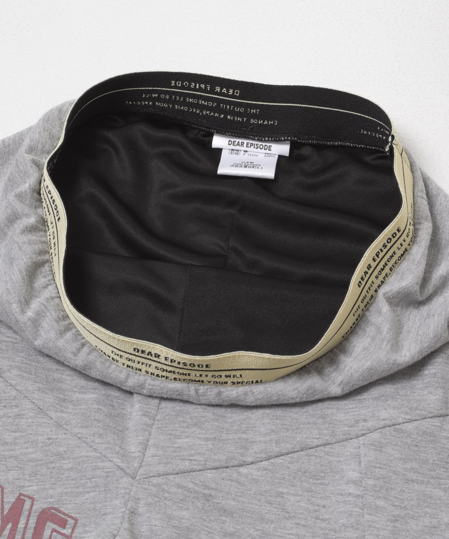 DEAR EPISODE　647 LEGGINGS Gray2 Free