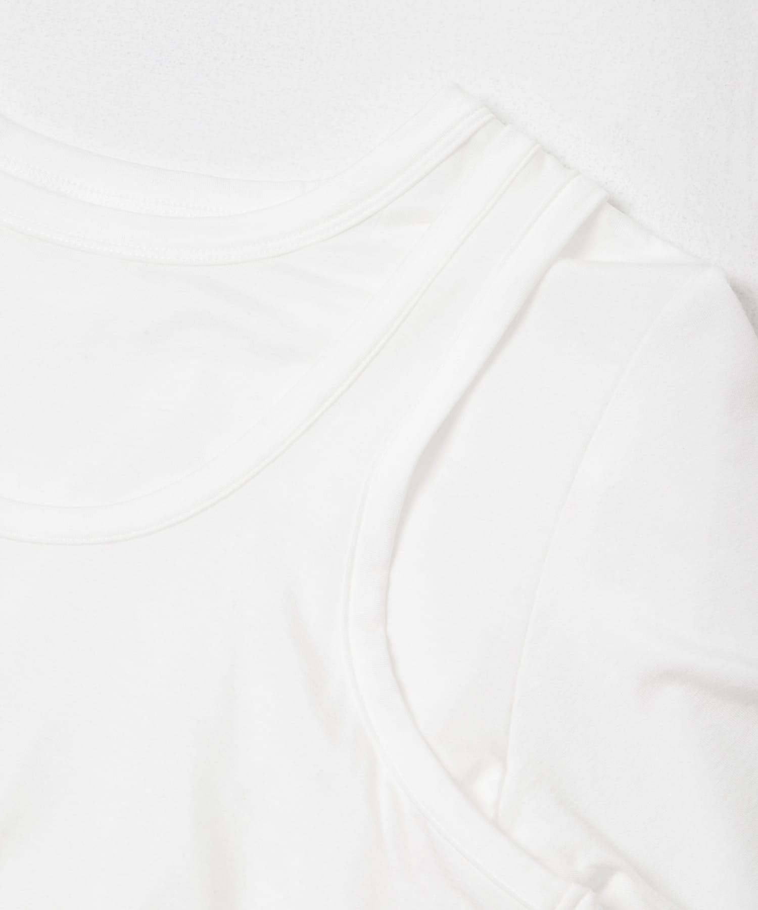 cwtch　LAYERED CUTSEWN WHITE Free