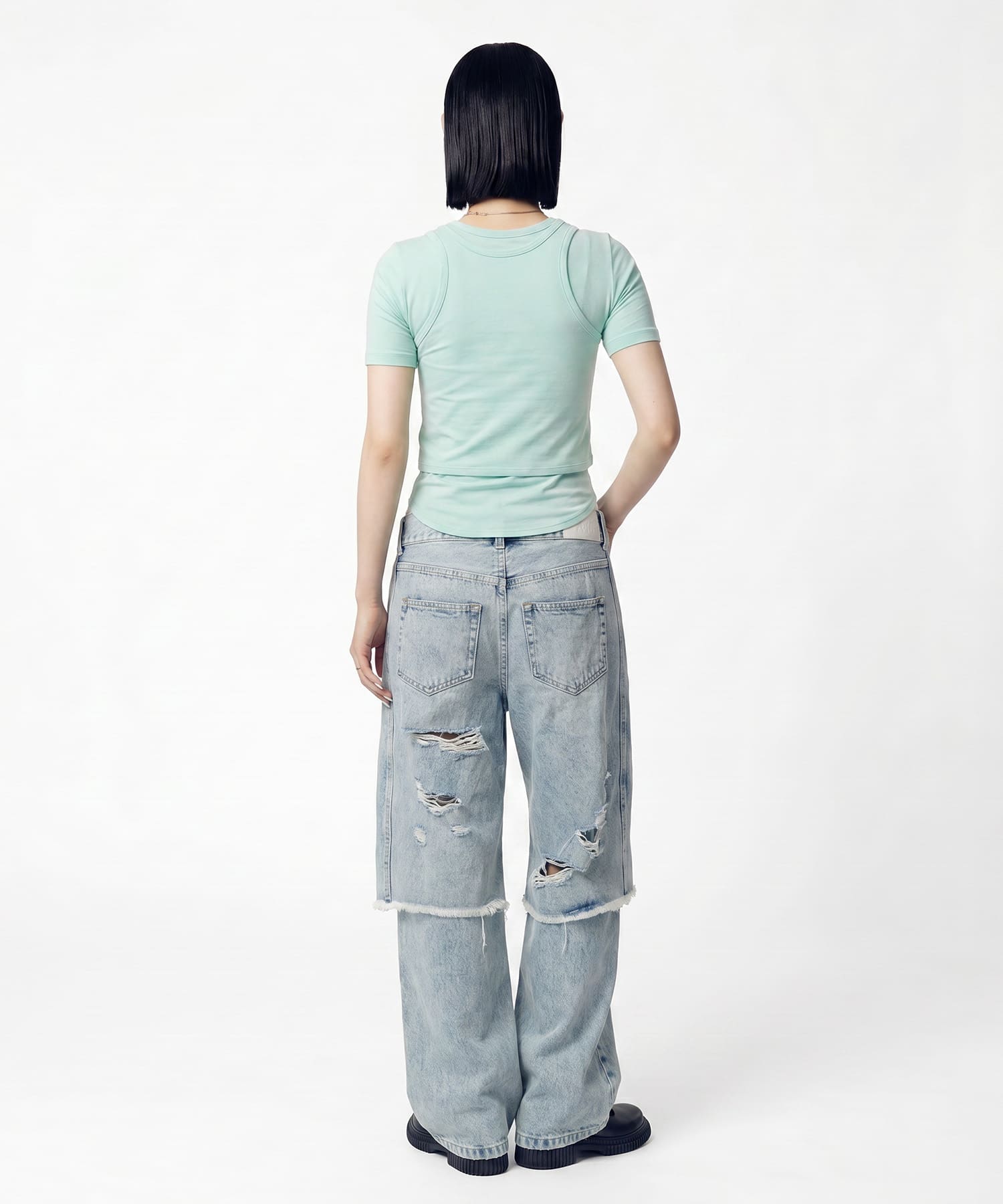 身長 : 172cm サイズ : Free