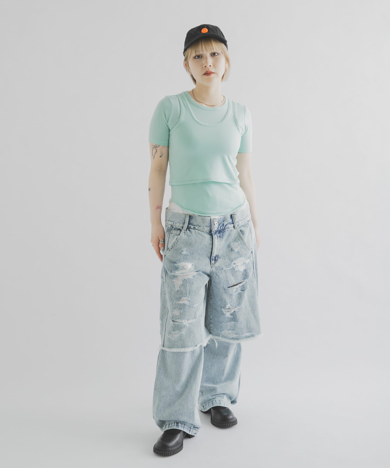 身長 : 156cm サイズ : Free