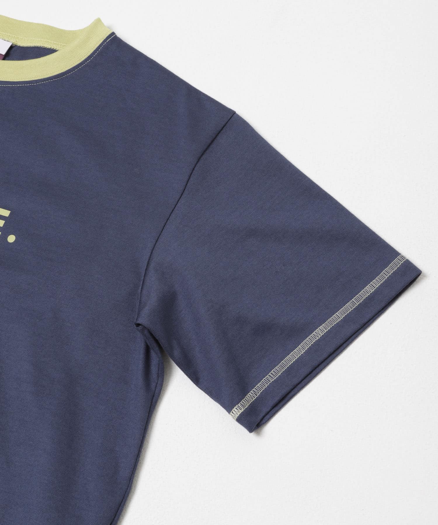 ザ グッドランド マーケット　BOX RINGER  TEE BL×LGR 1