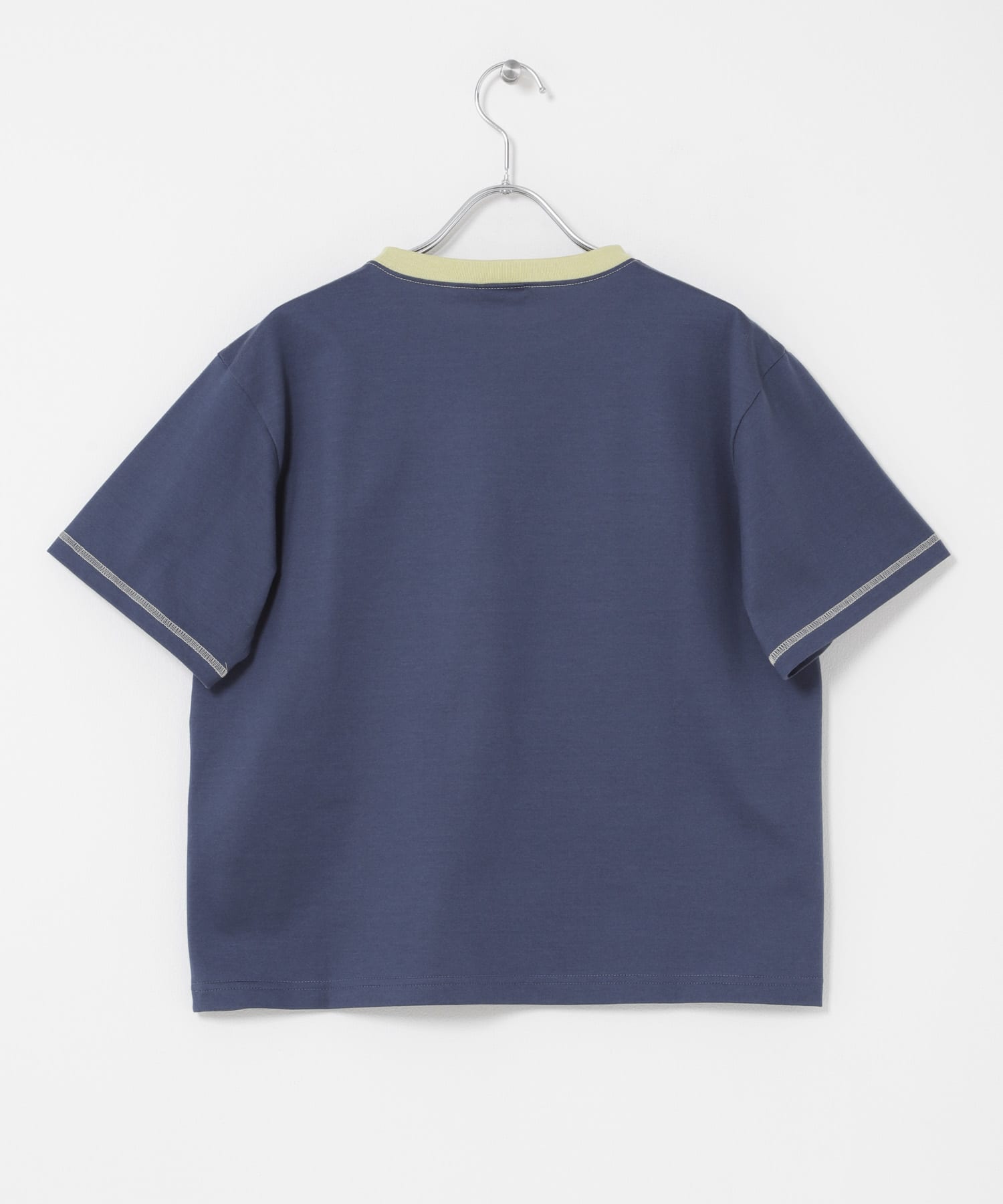 ザ グッドランド マーケット　BOX RINGER  TEE BL×LGR 1