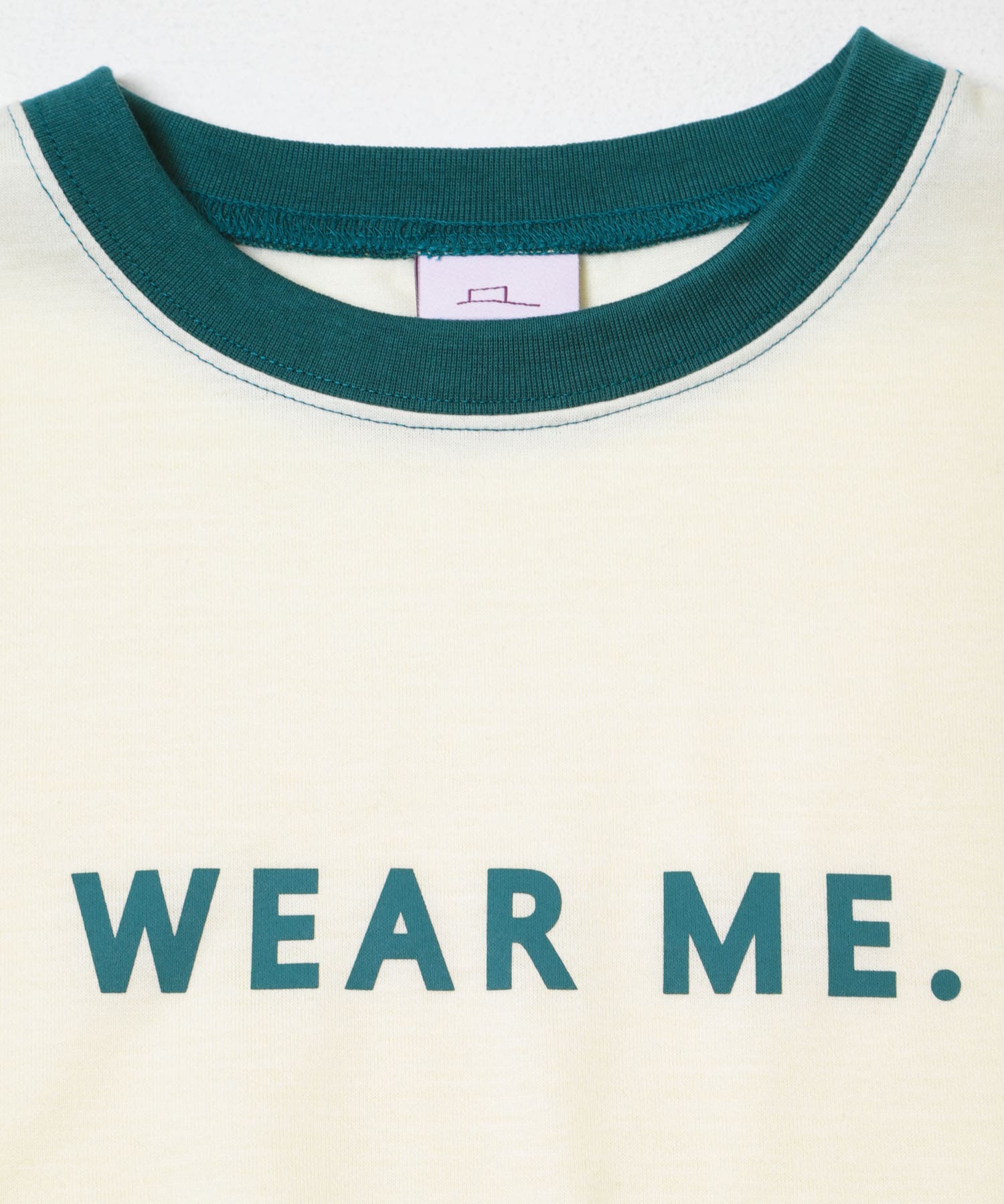 ザ グッドランド マーケット　BOX RINGER  TEE WH×GR 1