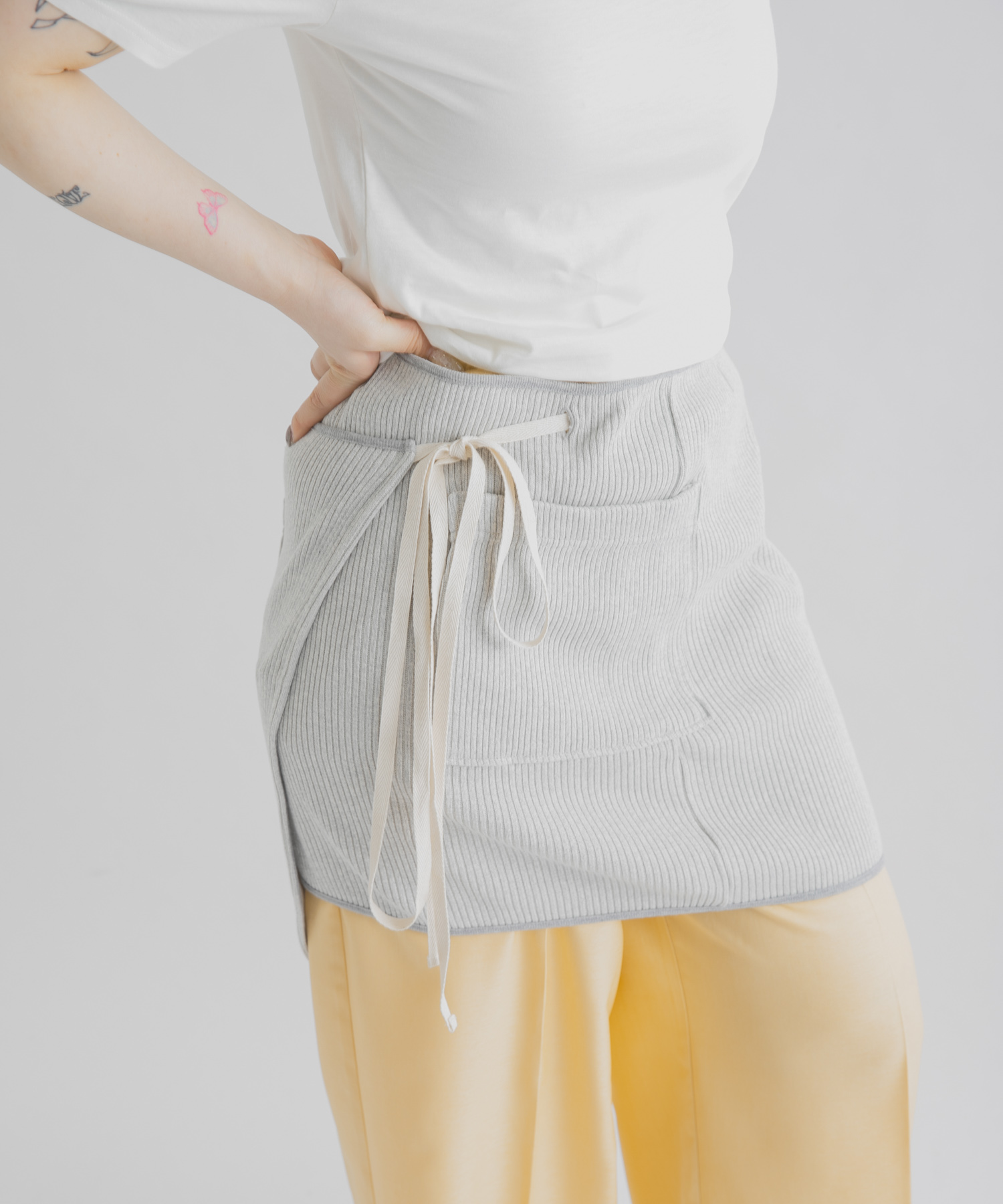 cwtch　UPCYCLE LIB SKIRT