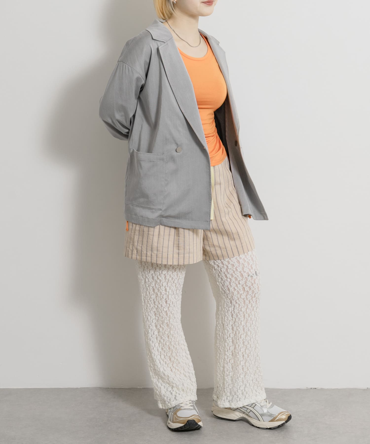 身長 : 156cm サイズ : Free