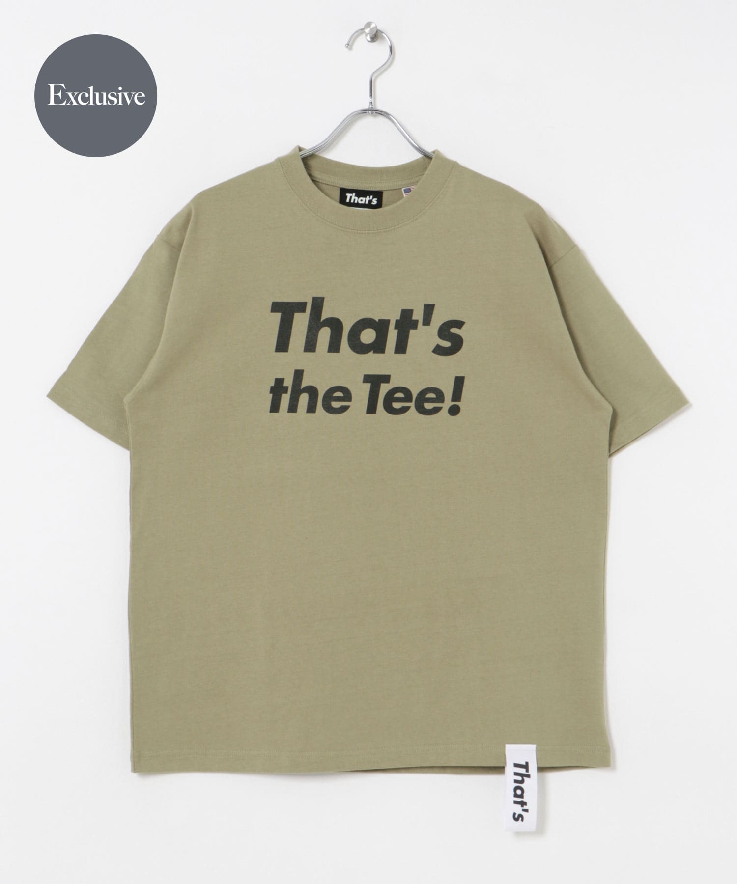 『一部別注カラー』That’s　THE TEE THATS