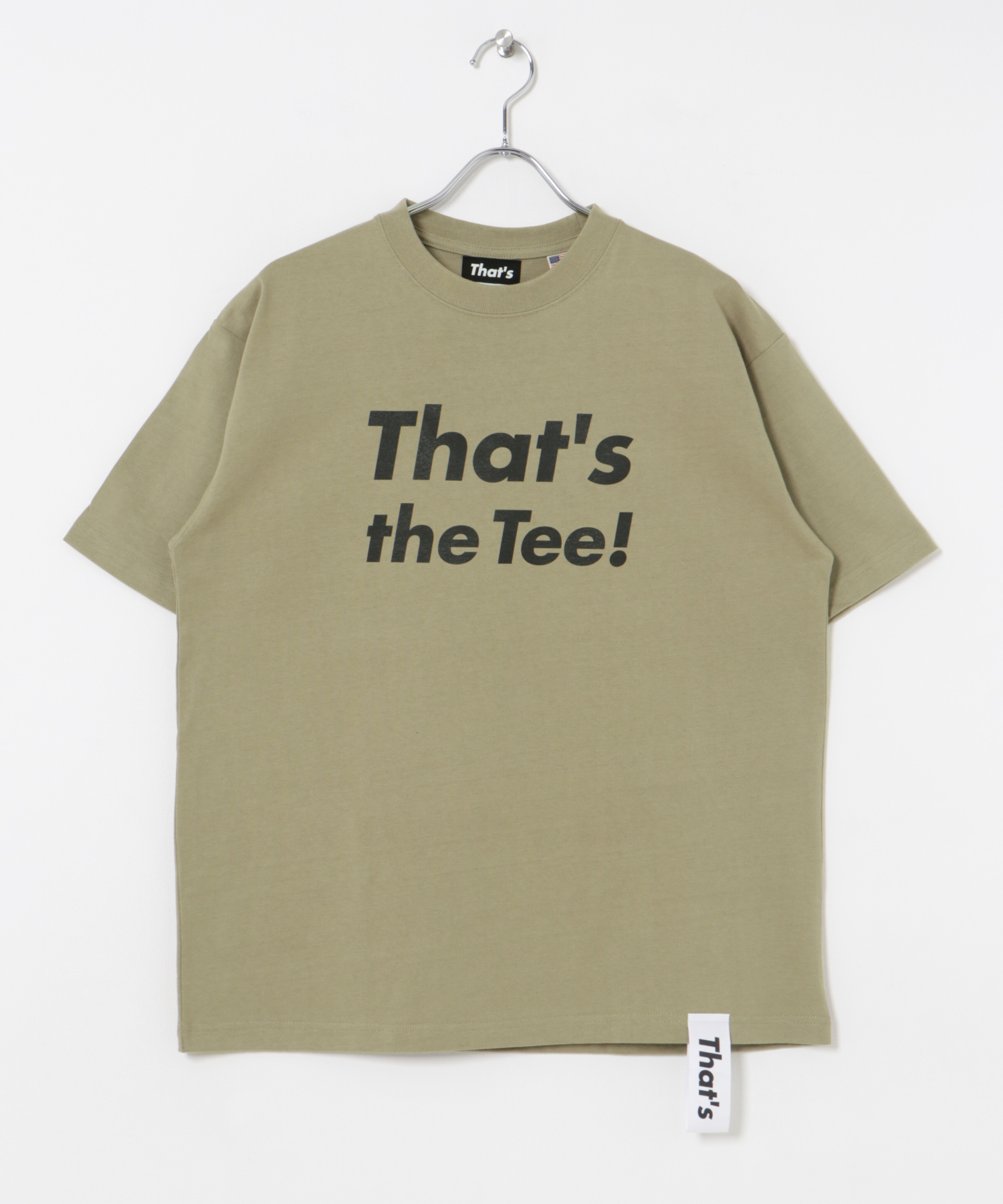 『一部別注カラー』That’s　THE TEE THATS BEIGE M