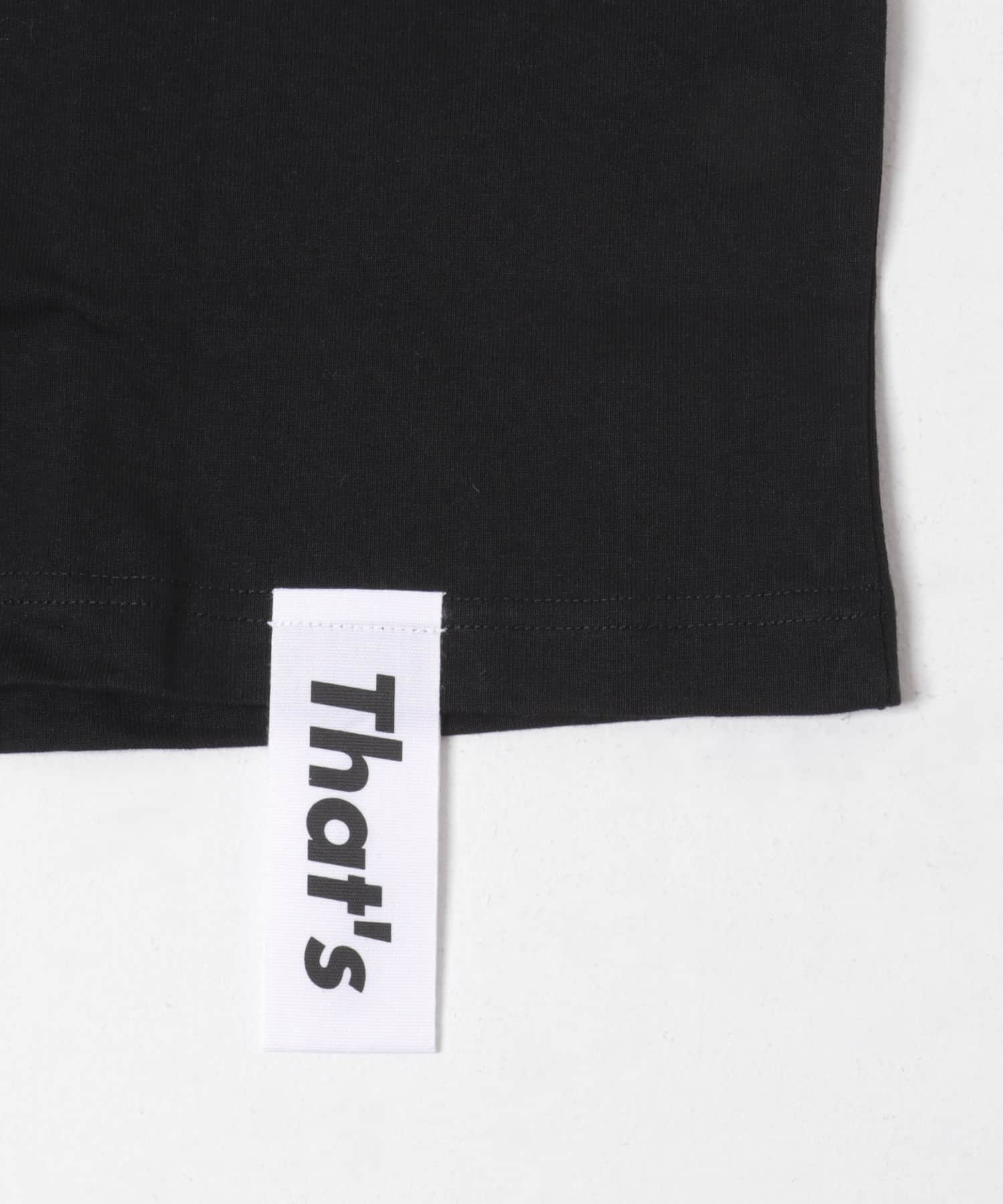 『一部別注カラー』That’s　THE TEE THATS BLACK M