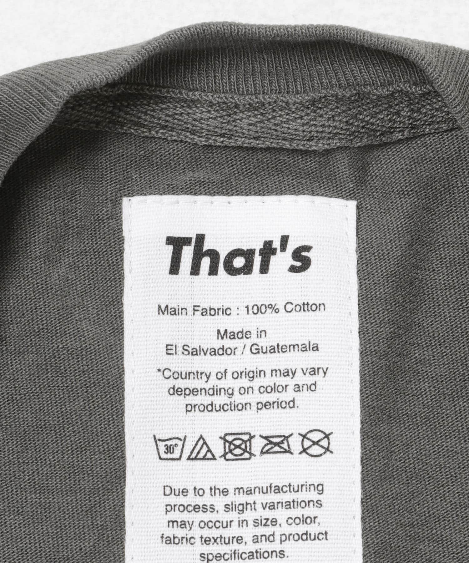 That’s　The Tee [Relax] DGR M