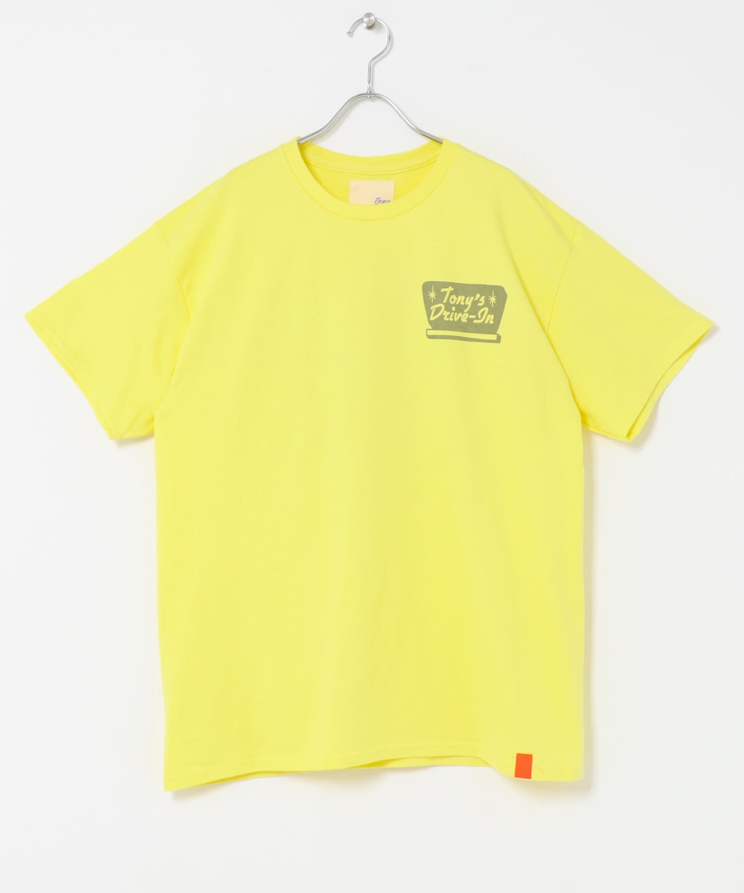 TONY　UKIYOE DRIVE IN TEE YEL L