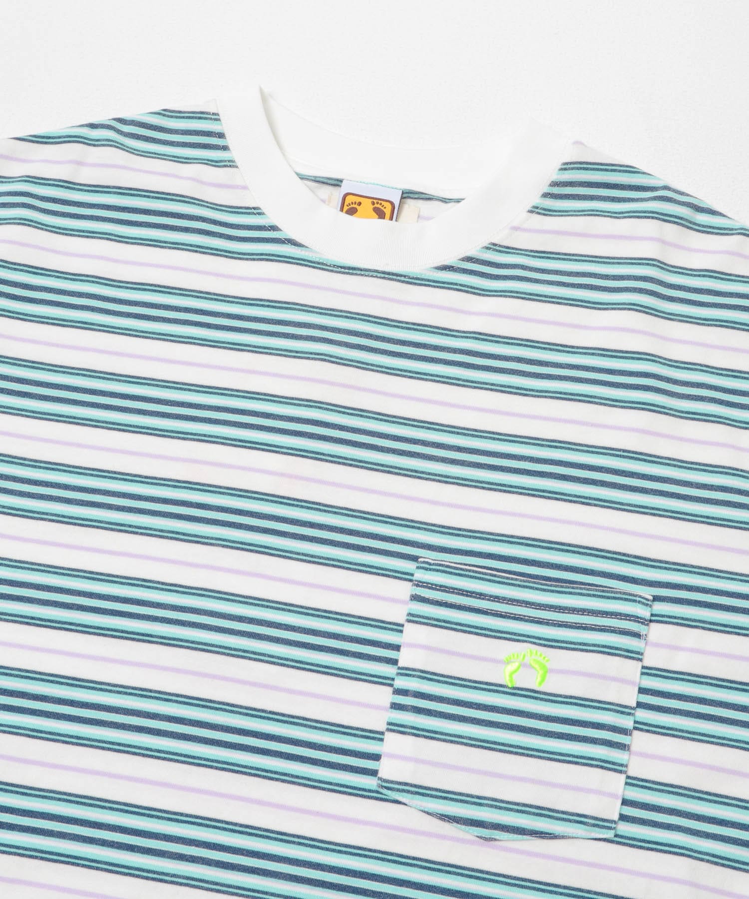 TONY　HANGTEN BORDER TEE WHT L